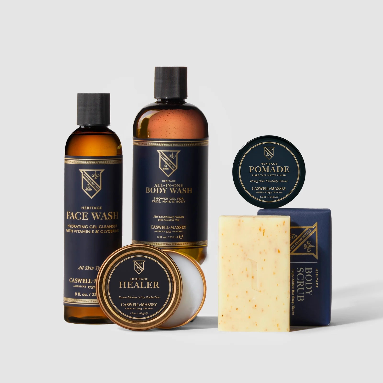 Caswell Massey Premium Heritage Men's Grooming Gift Set