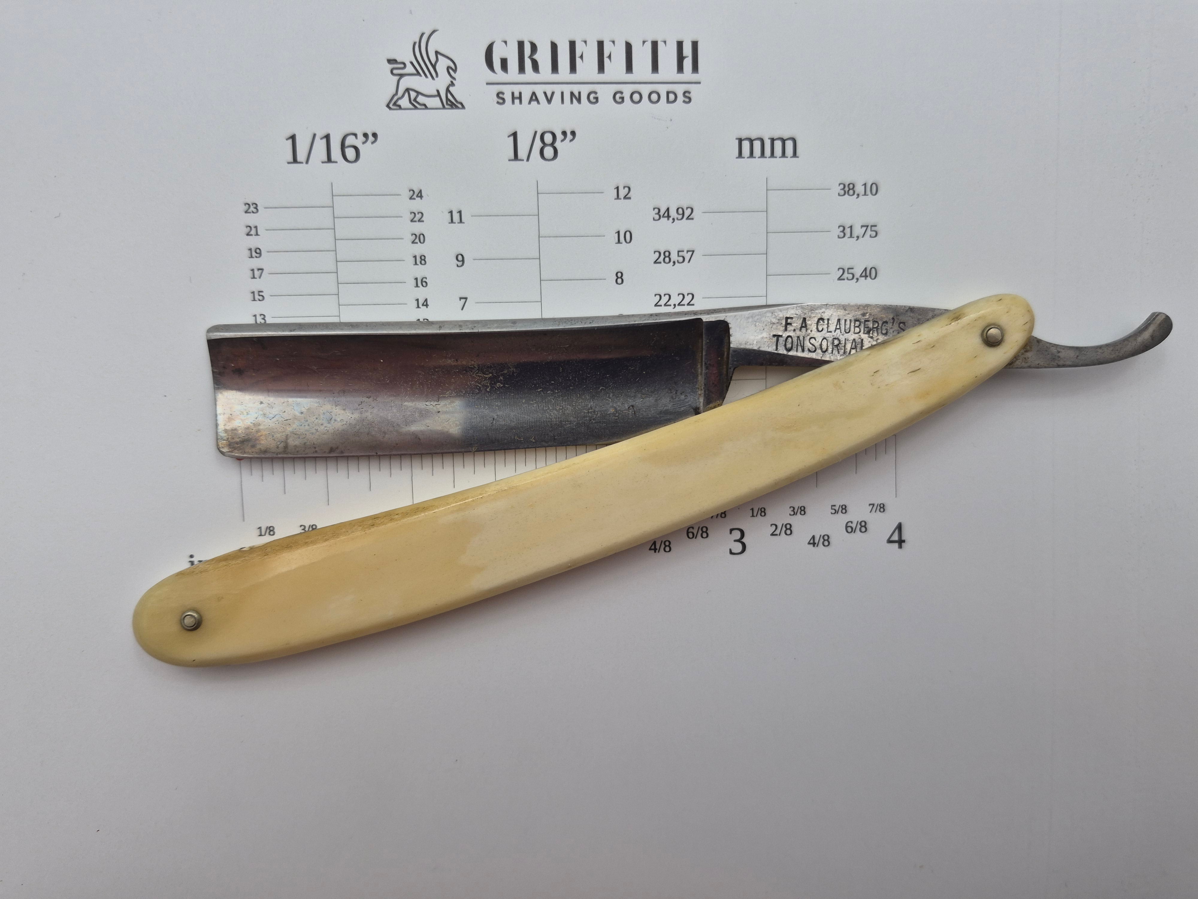 Vintage F.A. Clauberg Razor for Restoration