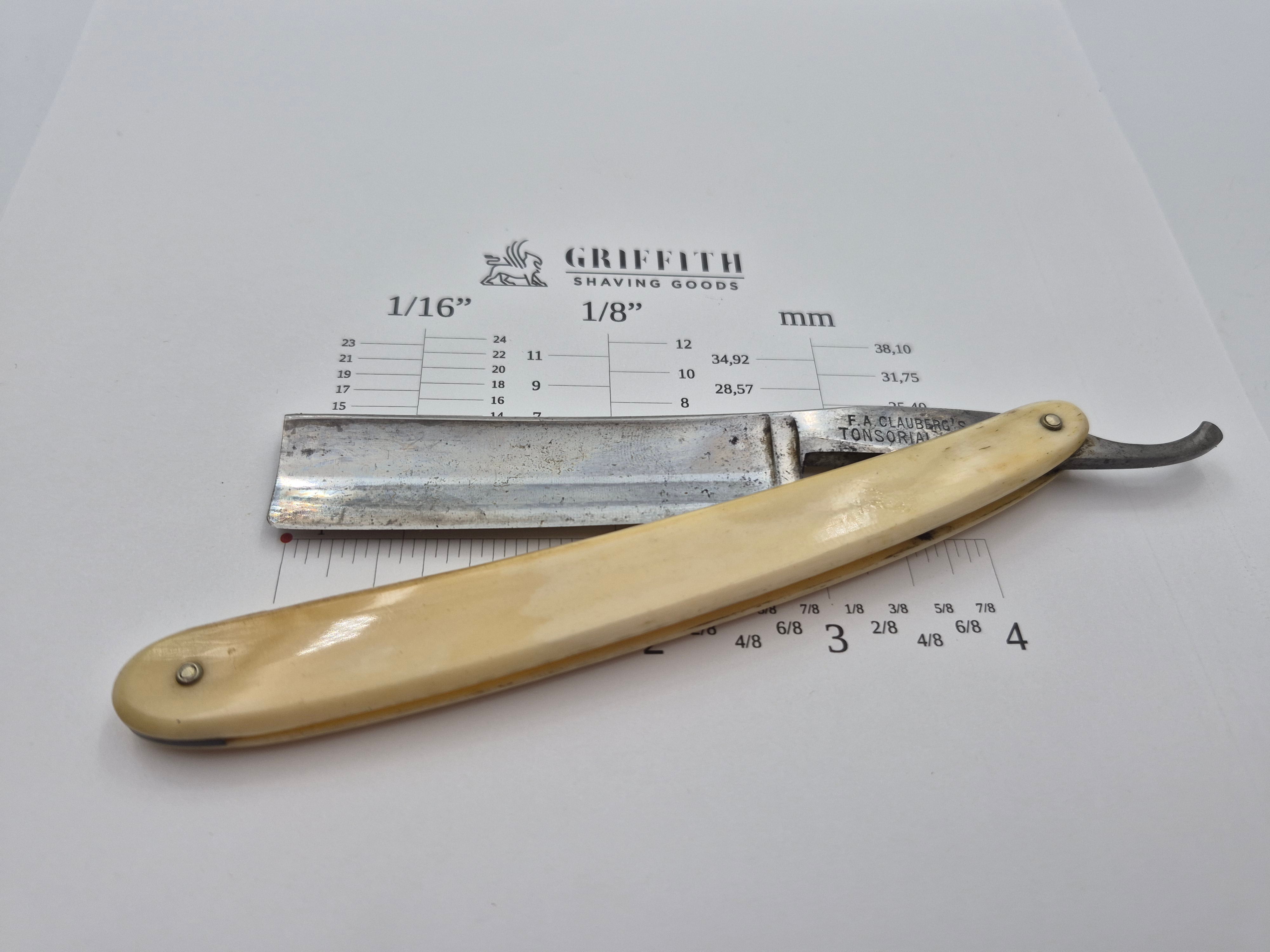 Vintage F.A. Clauberg Razor for Restoration