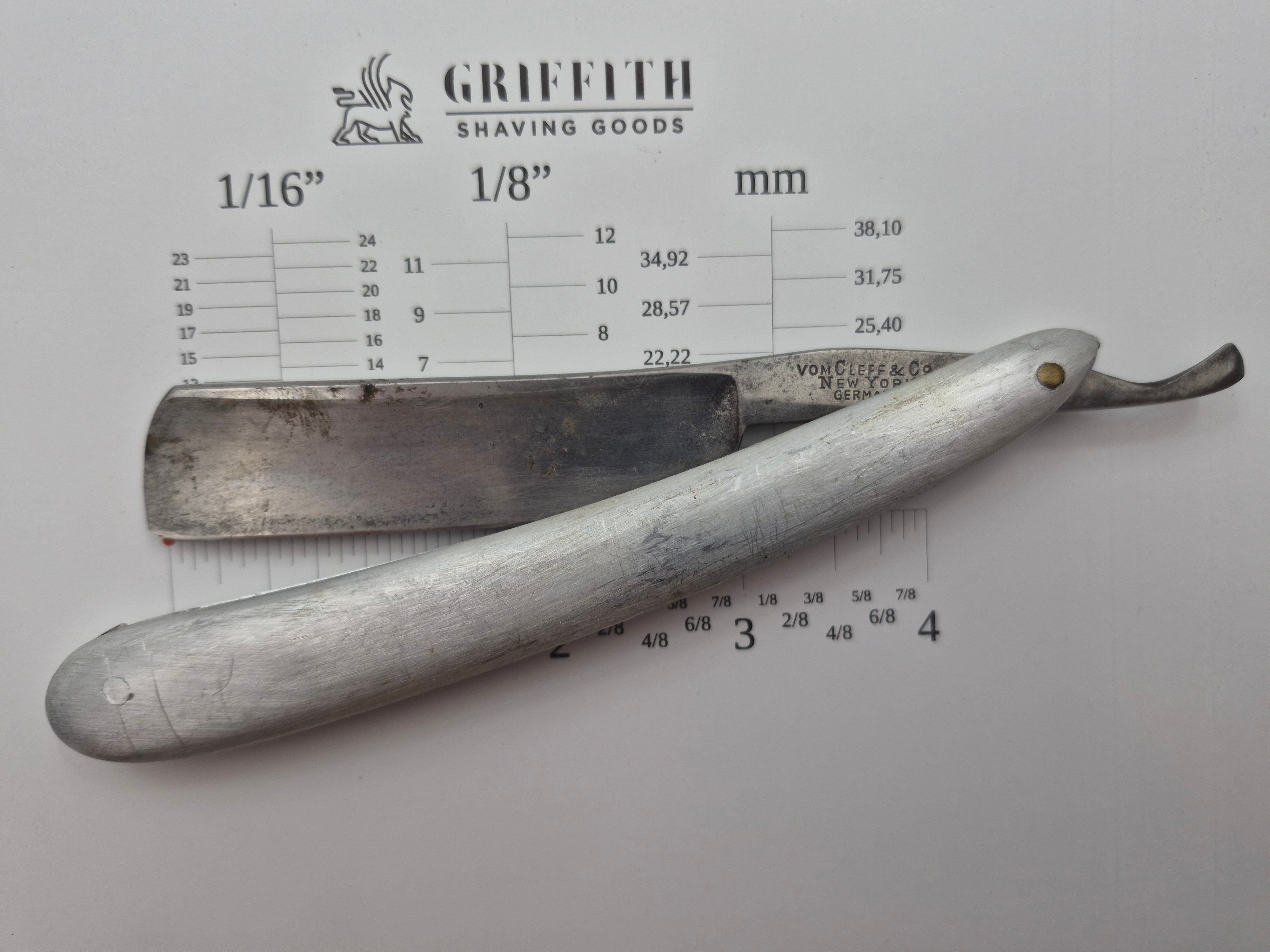 Vintage Vom Cleff & Co. Razor for Restoration