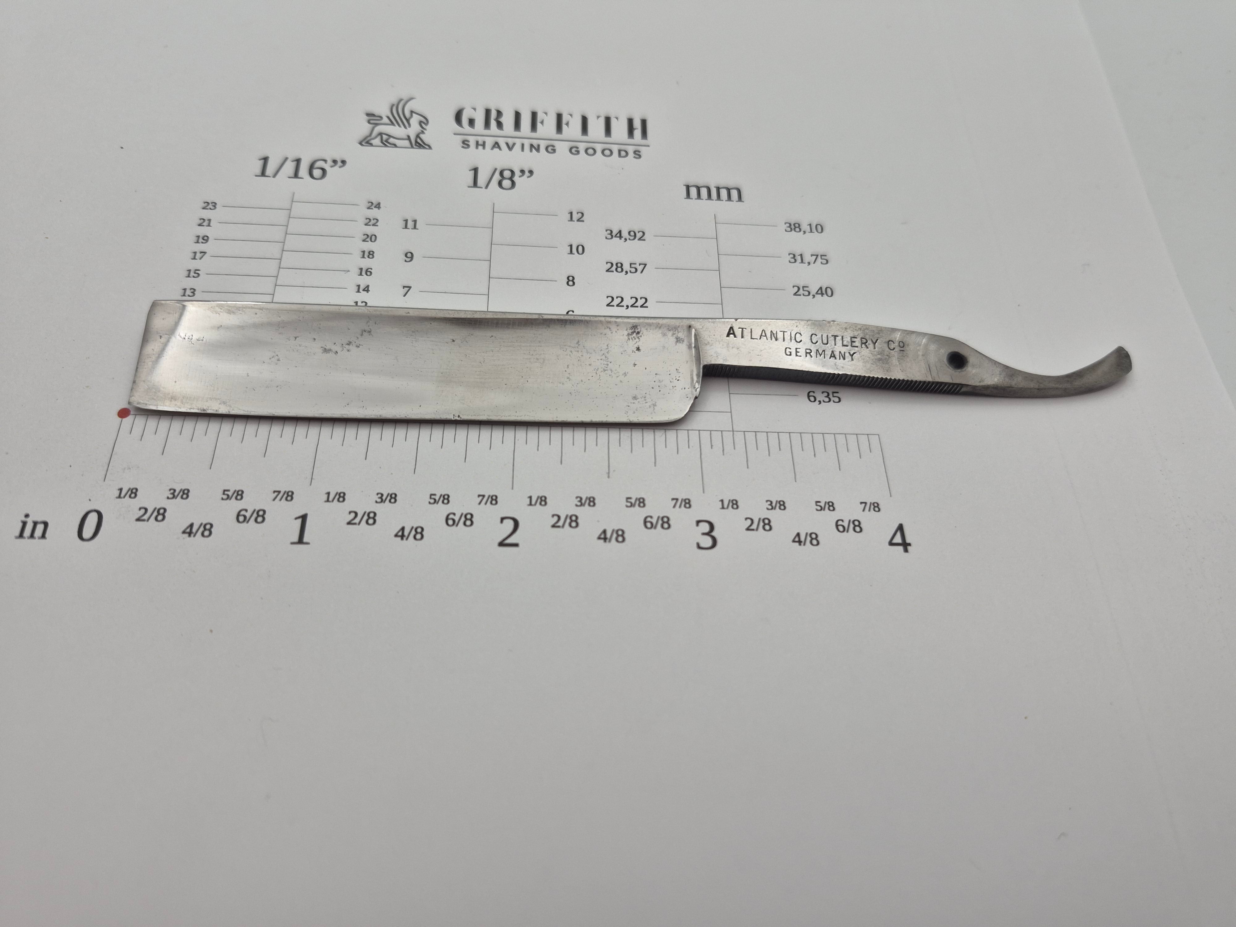 Vintage Atlantic Cutlery Razor for Restoration