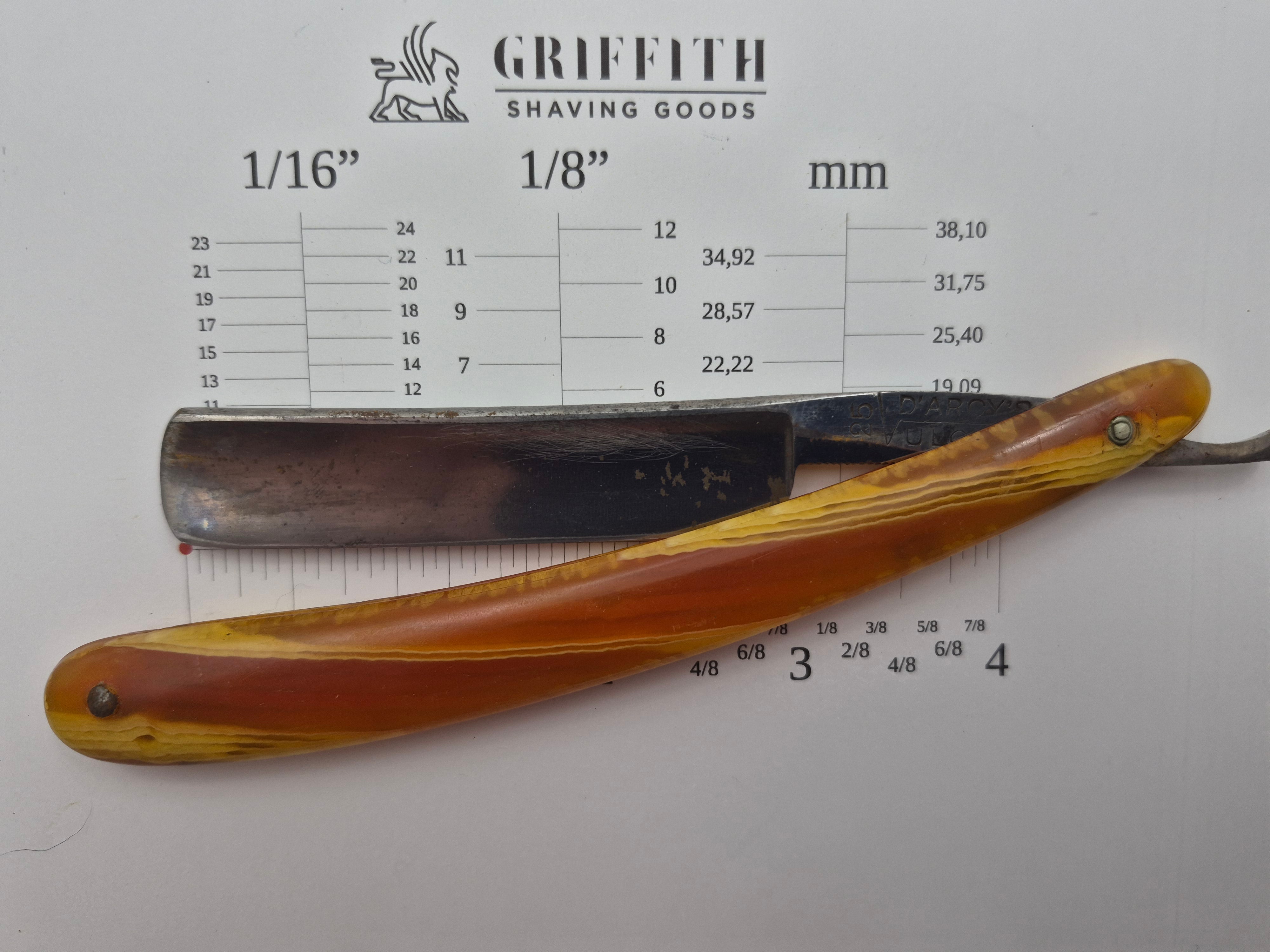 Vintage John Darcy Vulcan Razor for Restoration