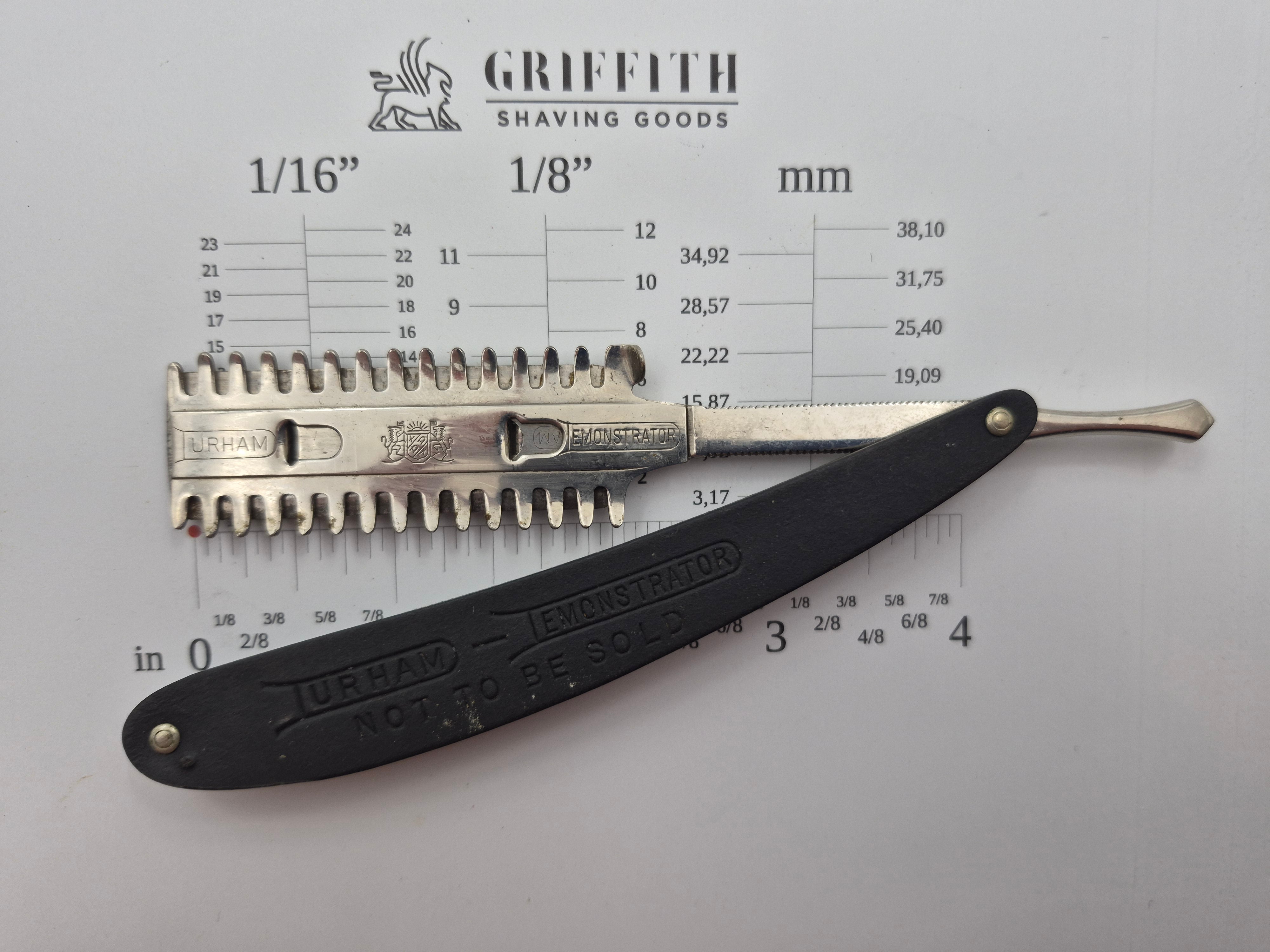 Vintage Durham Demonstrator Razor for Restoration