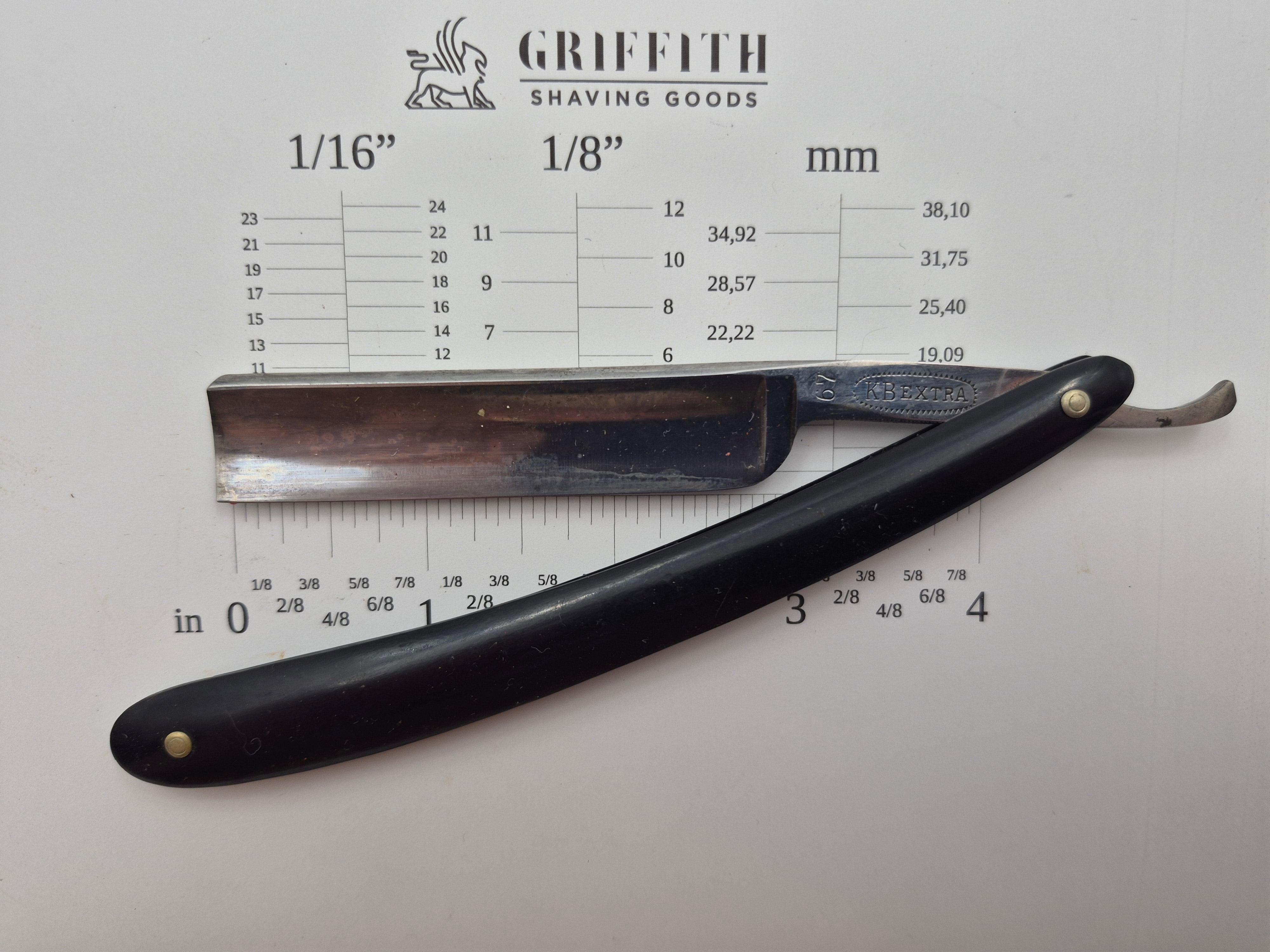 Vintage Krusius Brothers German Razor for Restoration