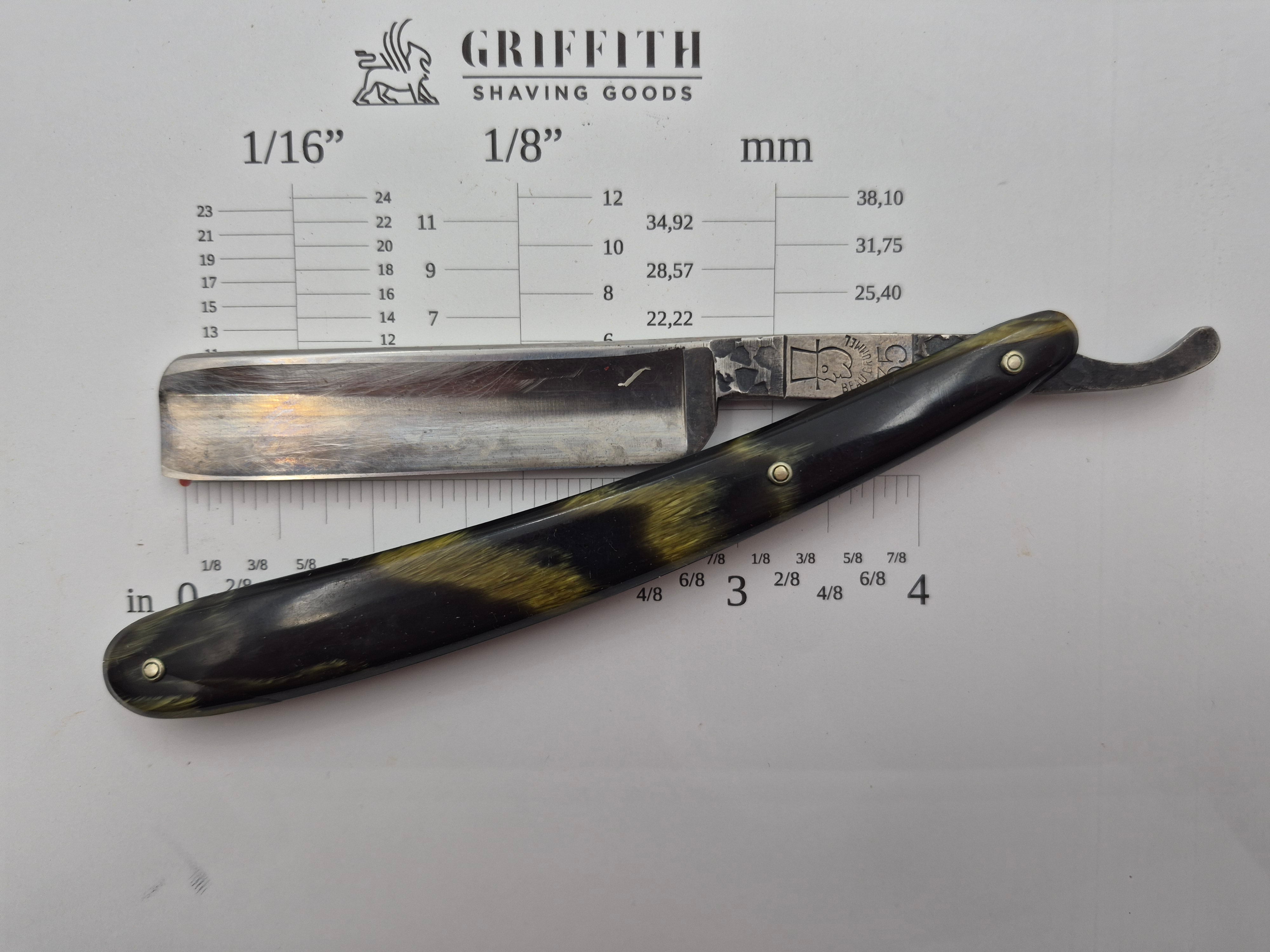 Vintage Beau Brummel German Razor for Restoration