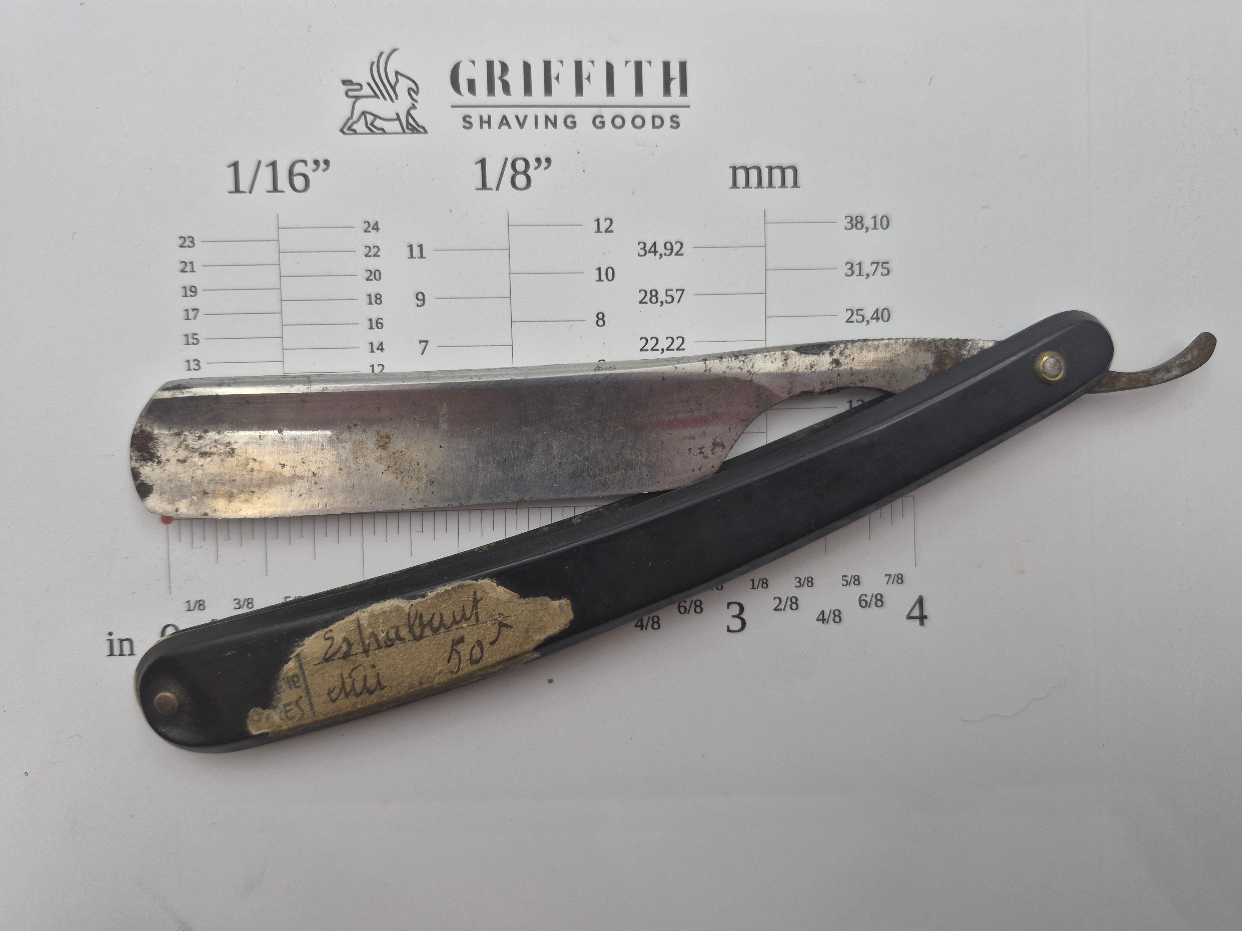 Vintage ? ? French Razor for Restoration