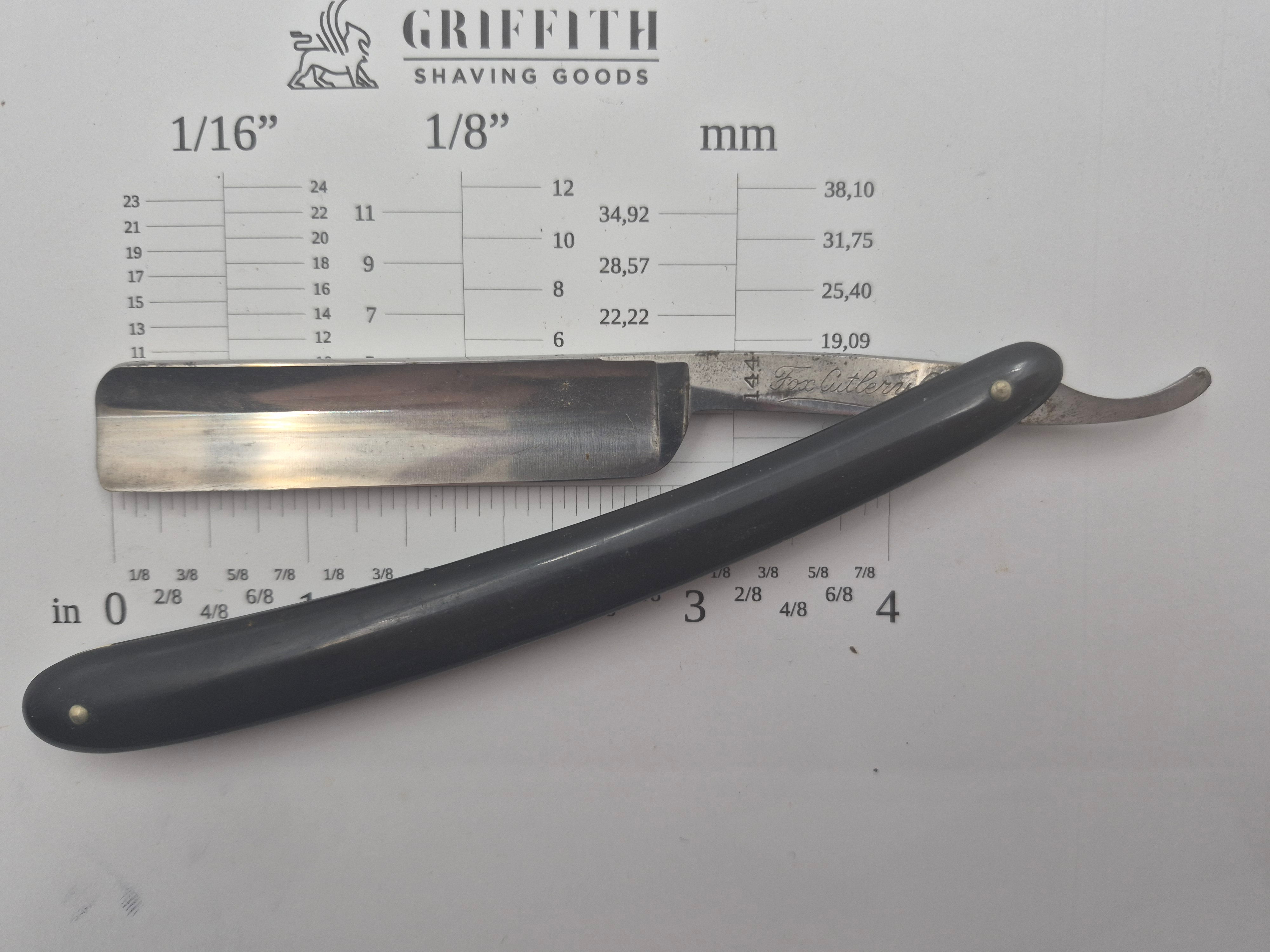 Vintage Fox Cutlery Razor for Restoration