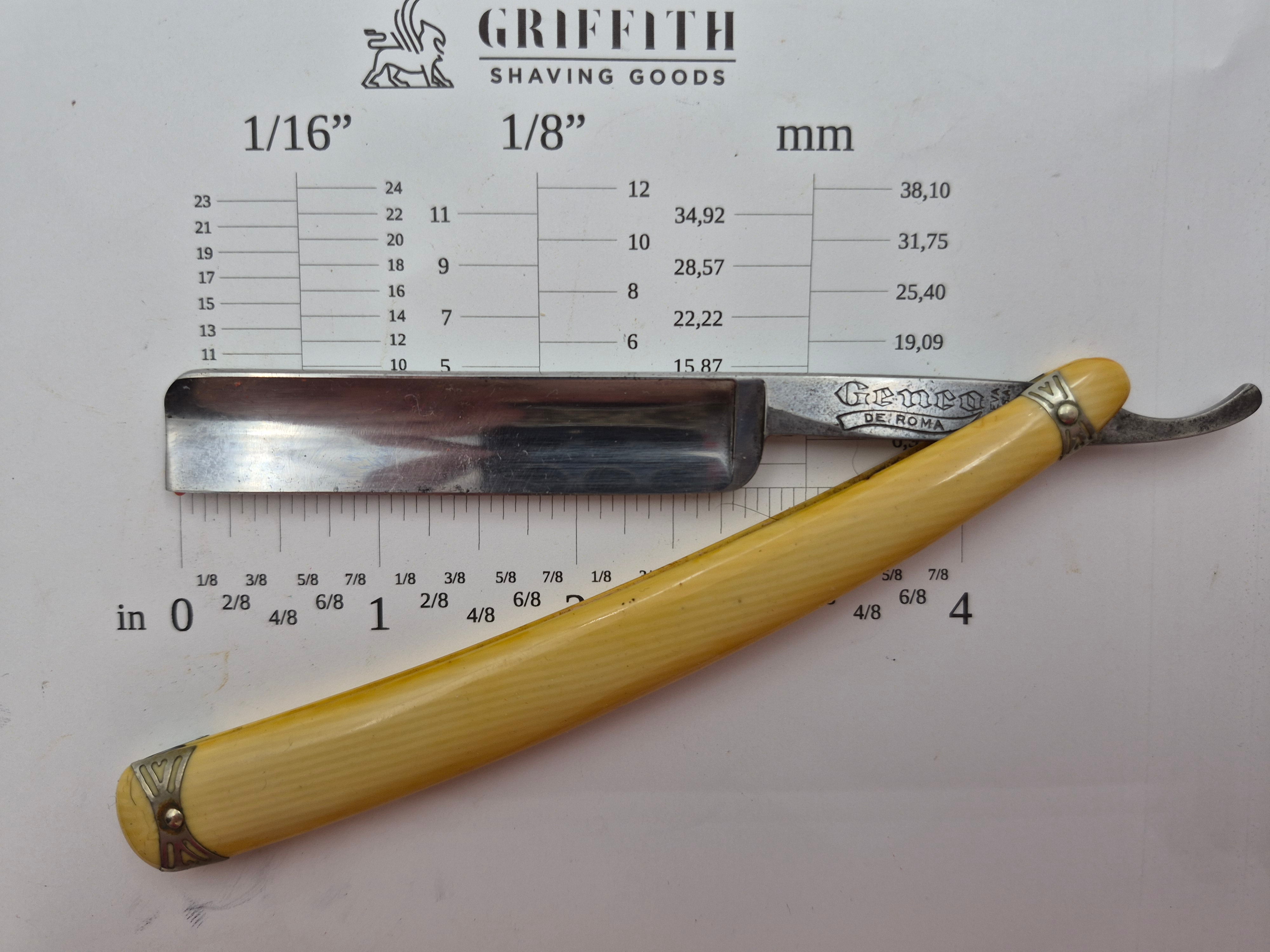 Vintage Genco De Roma American Razor for Restoration