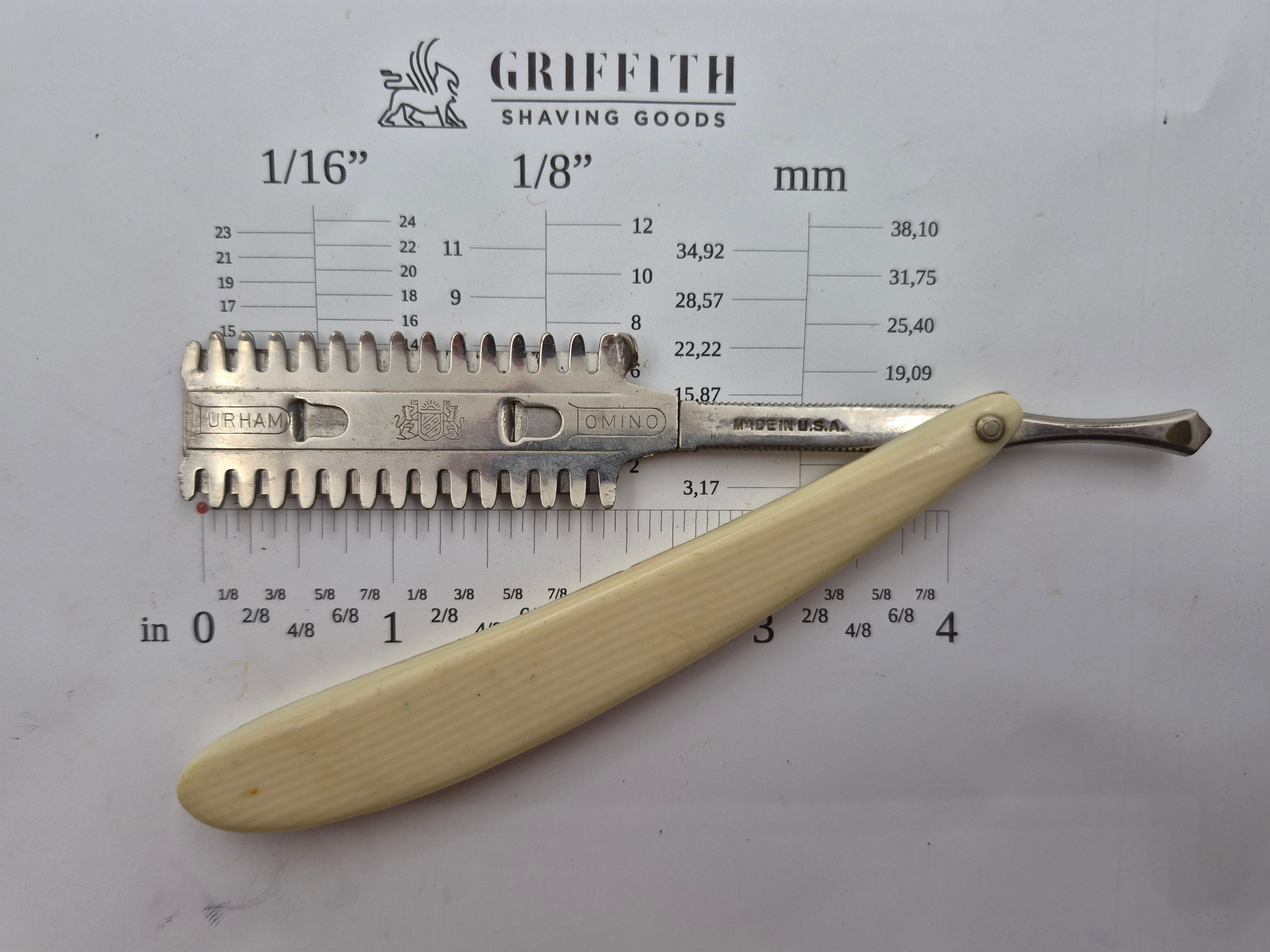 Vintage Durham Domino Razor for Restoration