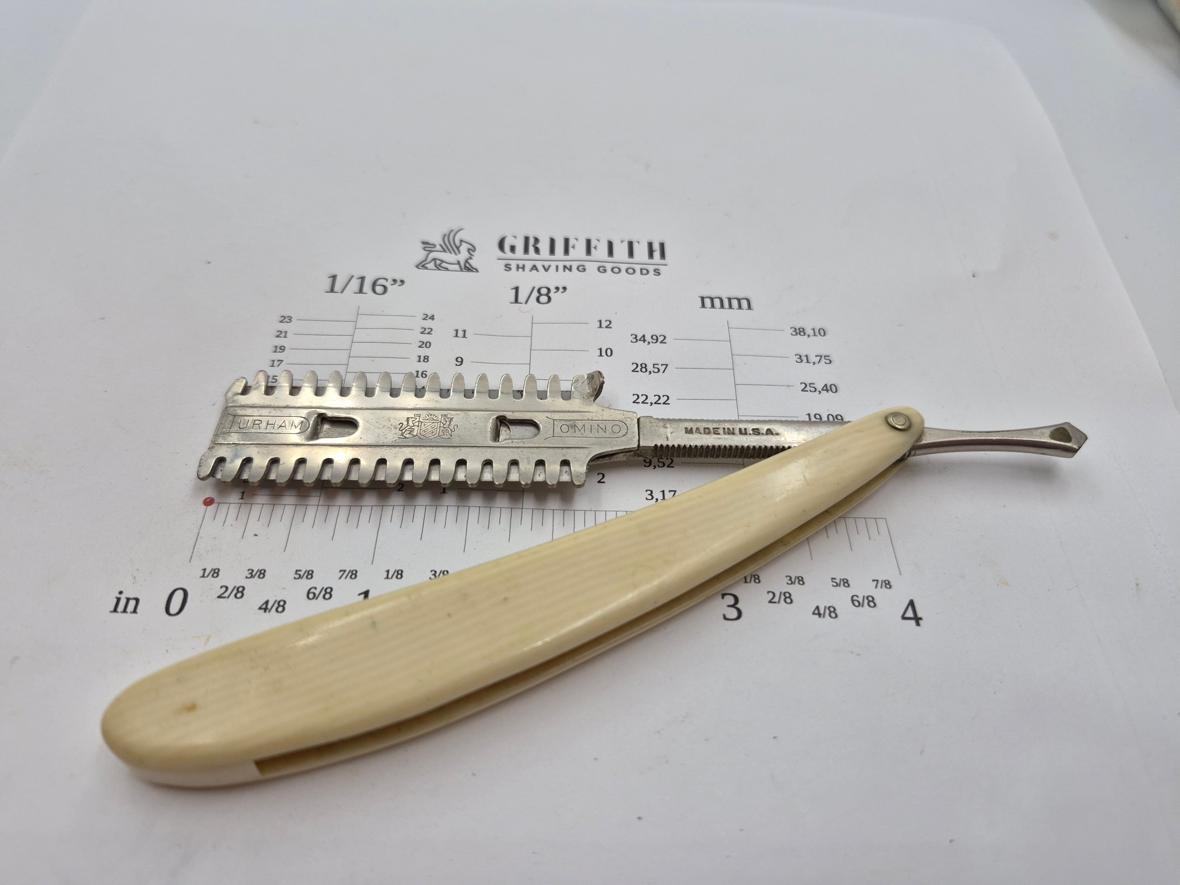 Vintage Durham Domino Razor for Restoration
