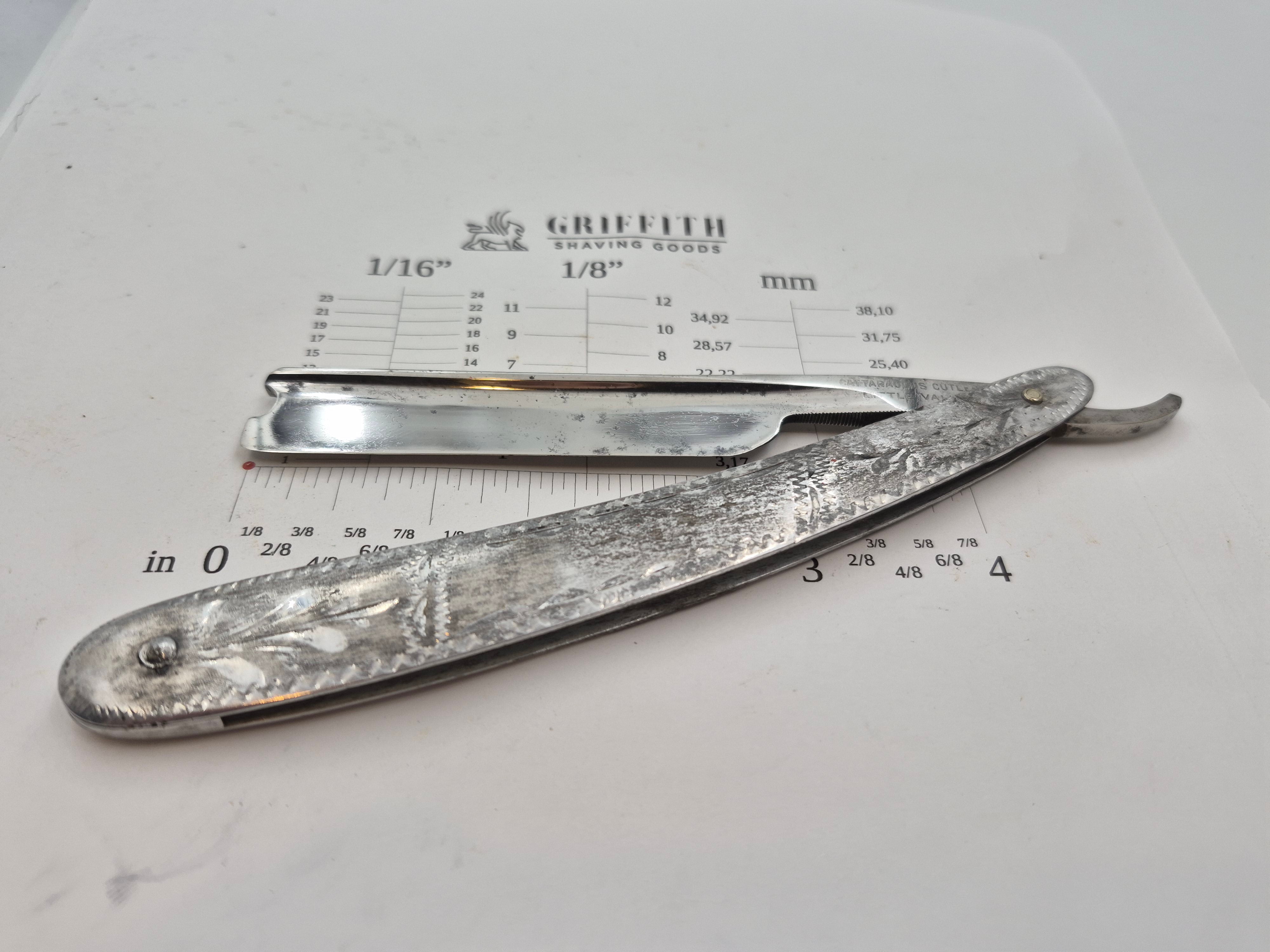 Vintage Cattaraugus Cutlery American Razor for Restoration