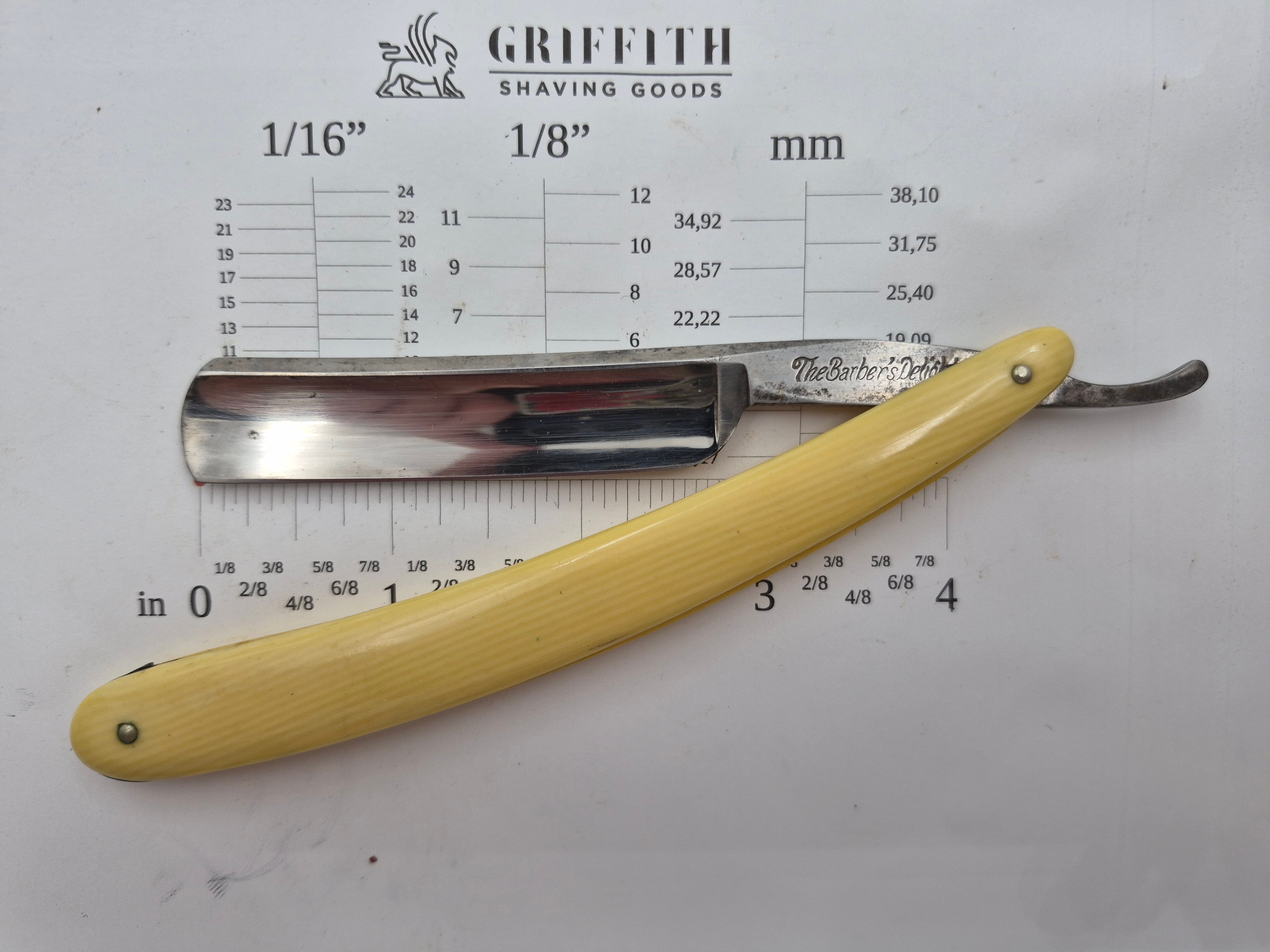 Vintage Barber's Delight Razor for Restoration