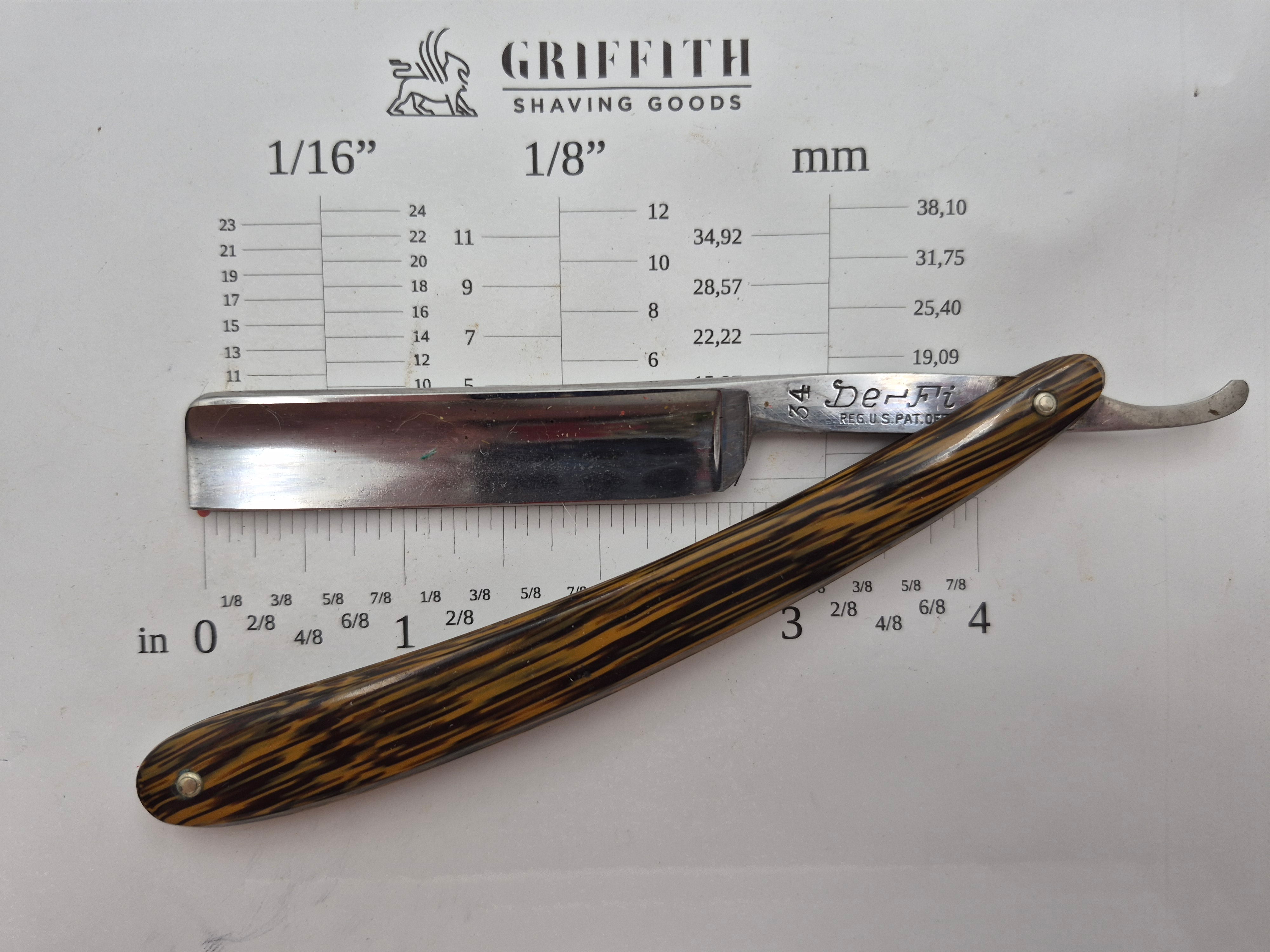 Vintage Wester Bros. De-Fi Razor for Restoration