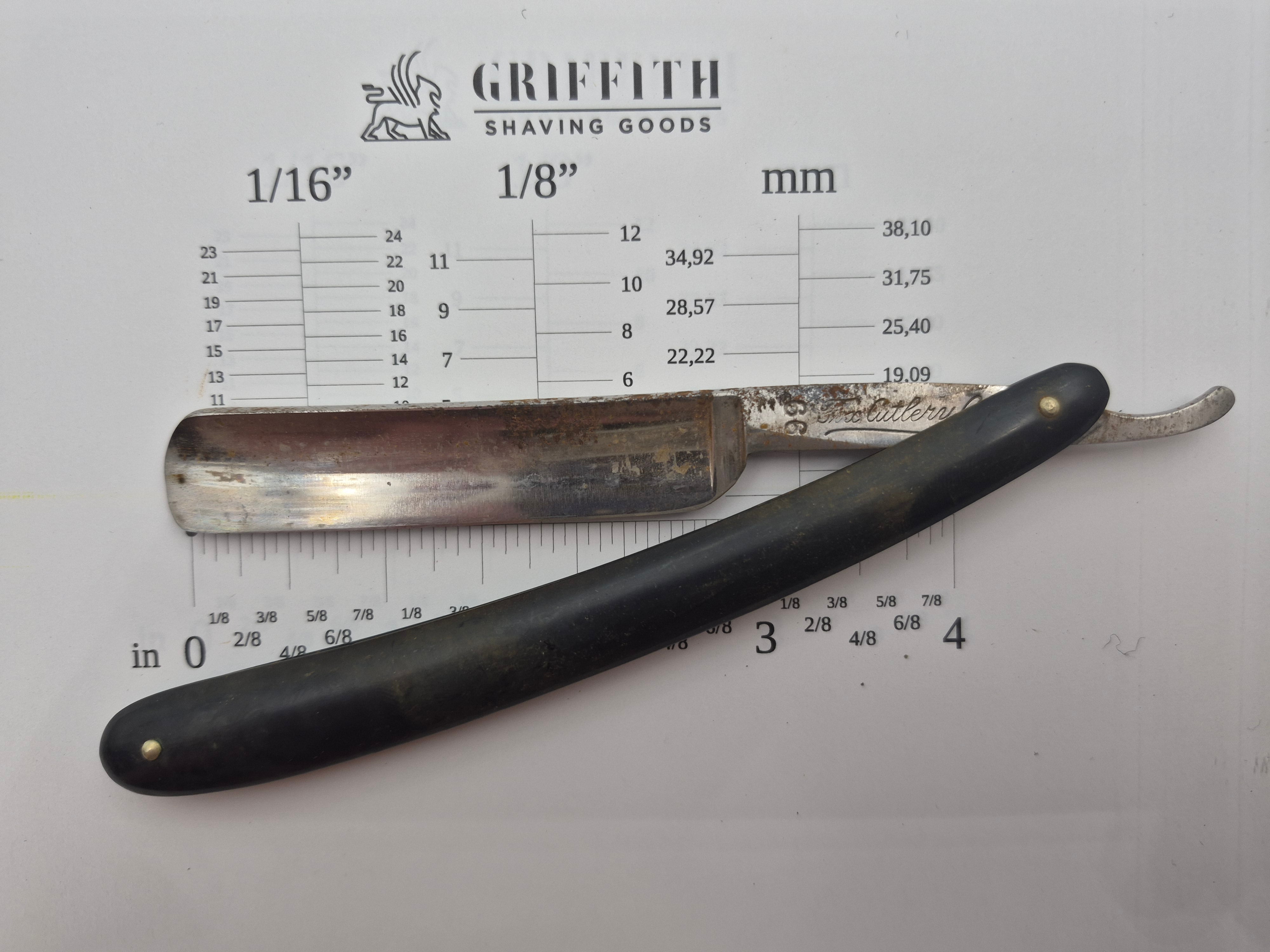 Vintage Fox Cutlery Razor for Restoration