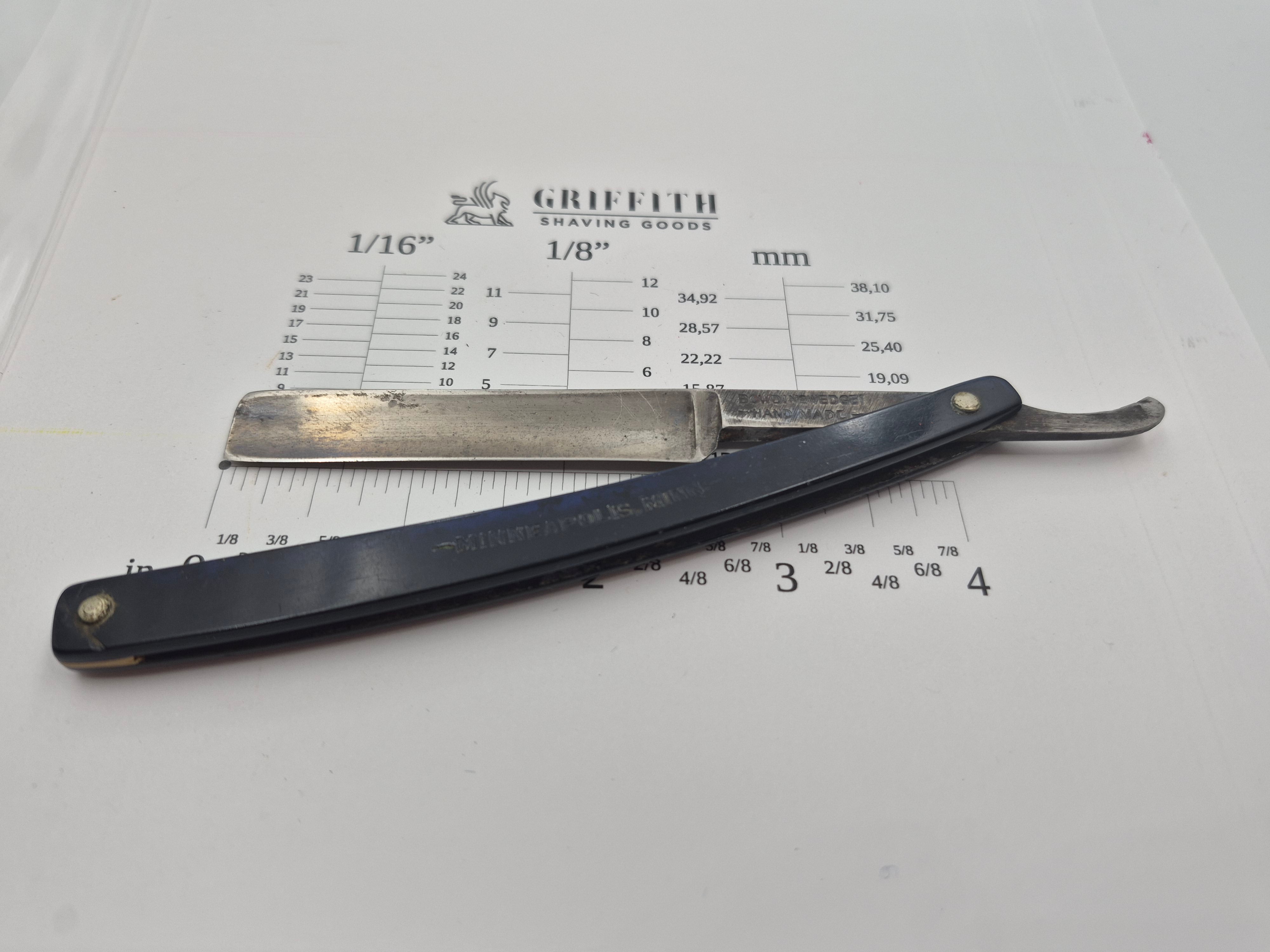 Vintage Bowdin American Razor for Restoration