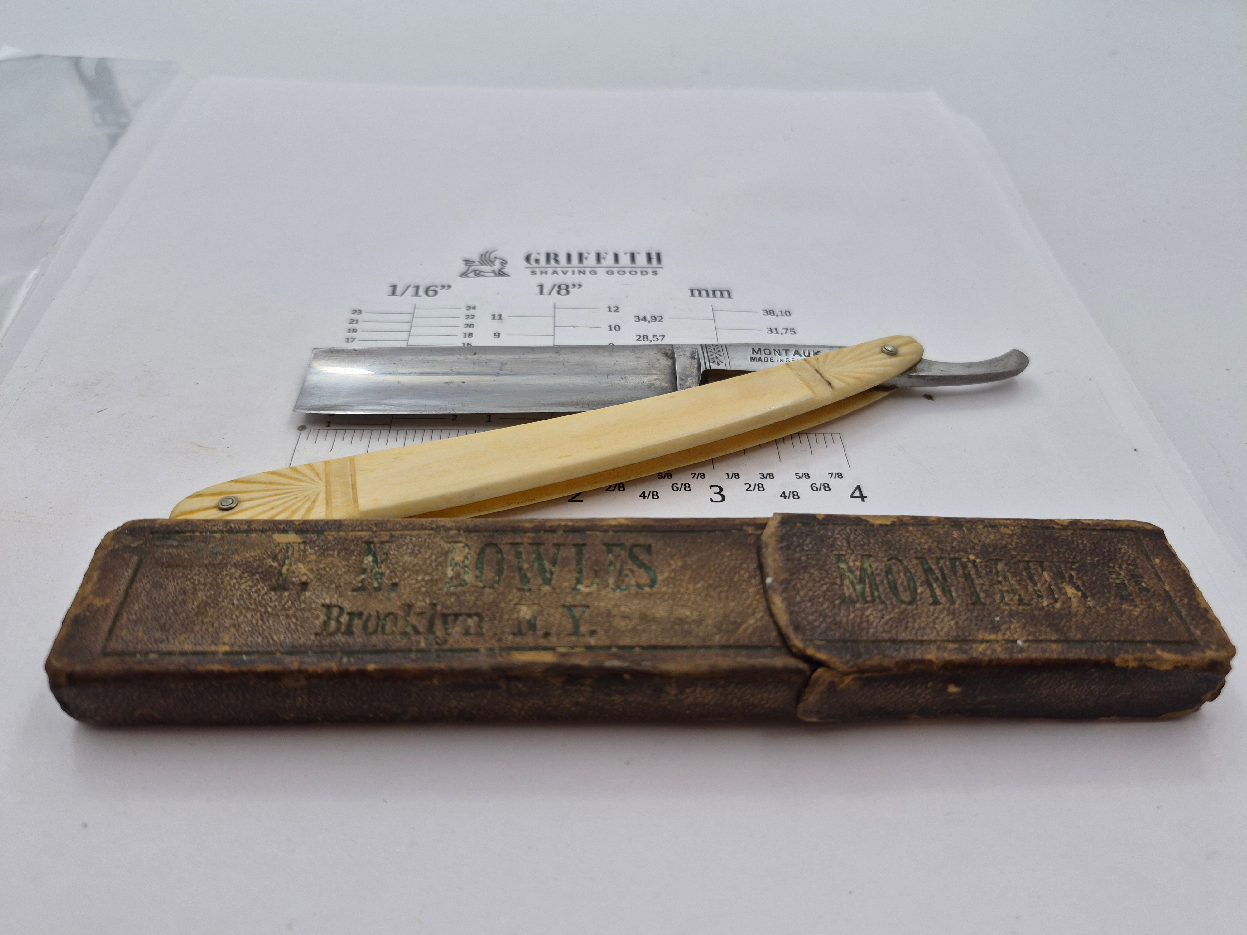 Vintage Montauk Razor for Restoration