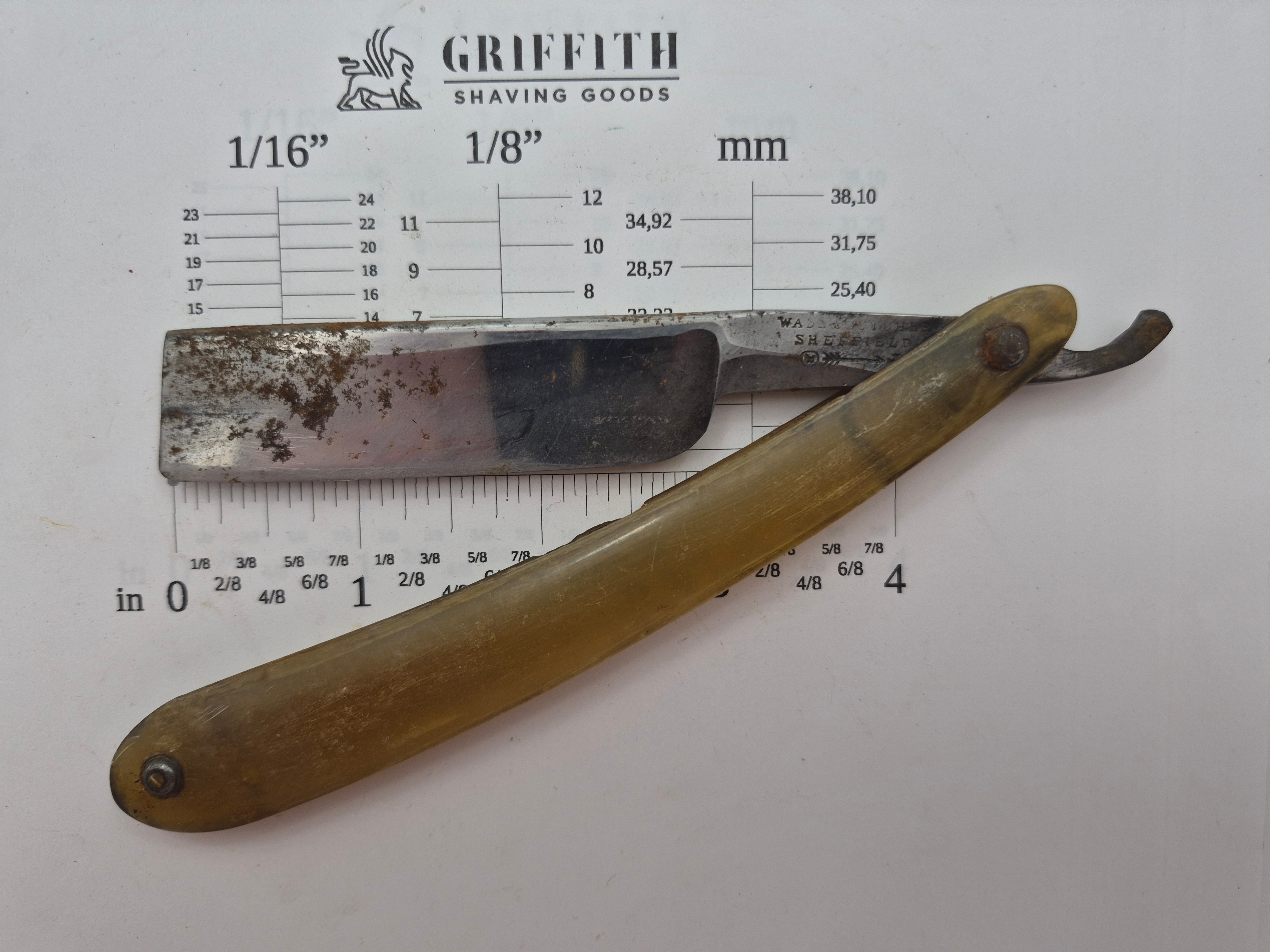 Vintage Wade & Butcher Sheffield Razor for Restoration