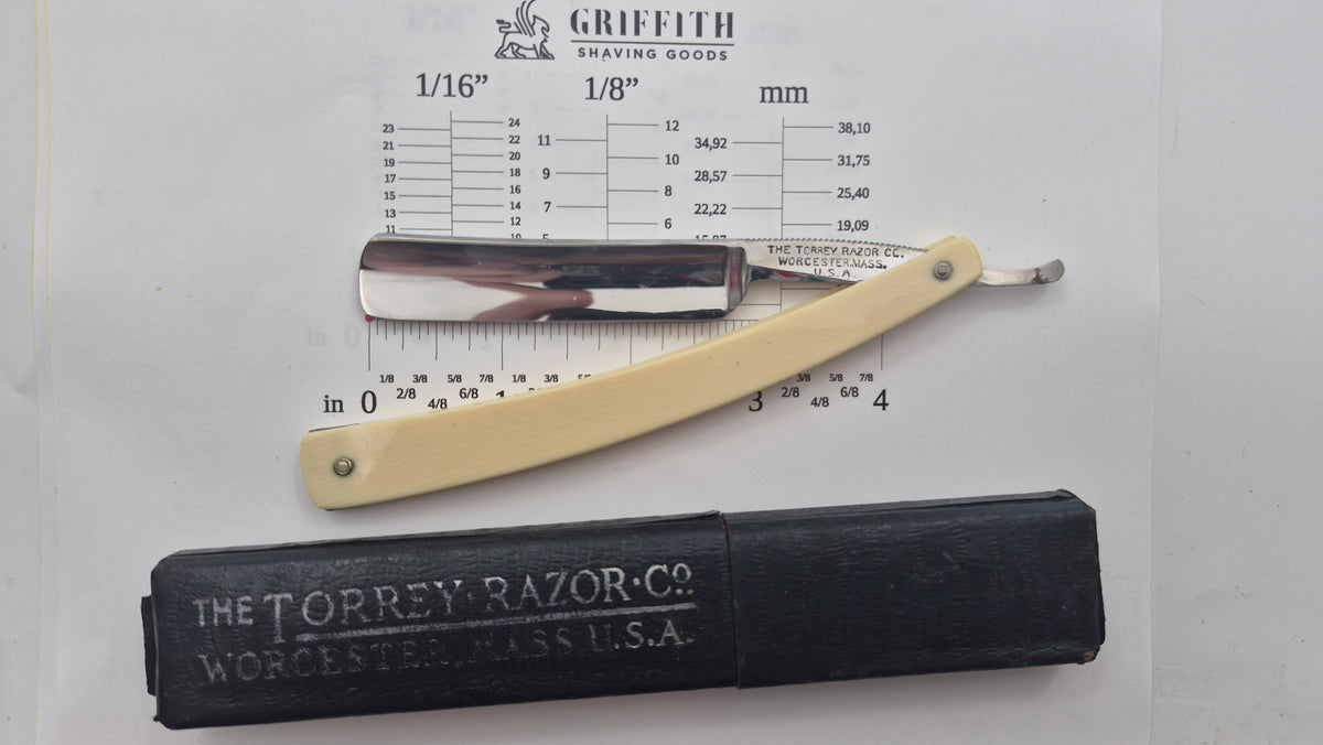 Vintage Torrey American Excellent Razor for Restoration