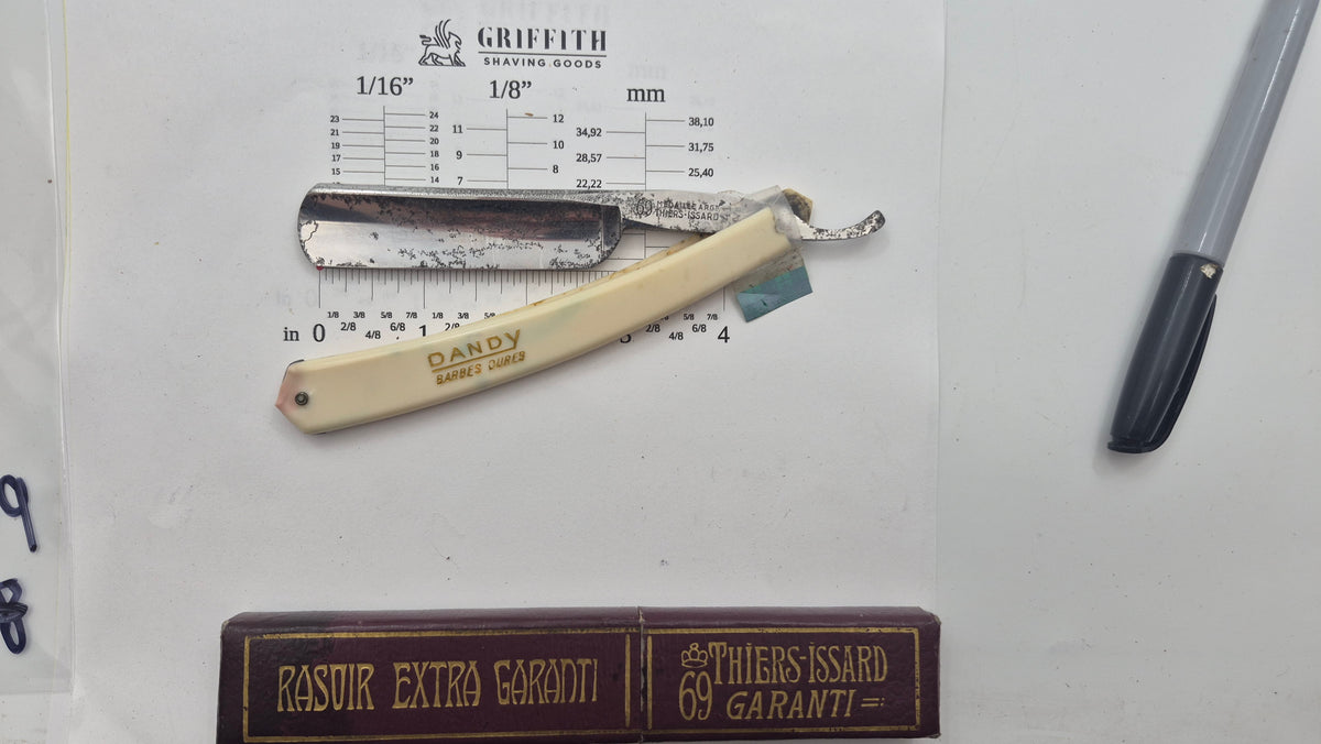 Vintage Thiers Issard Le Dandy Razor for Restoration