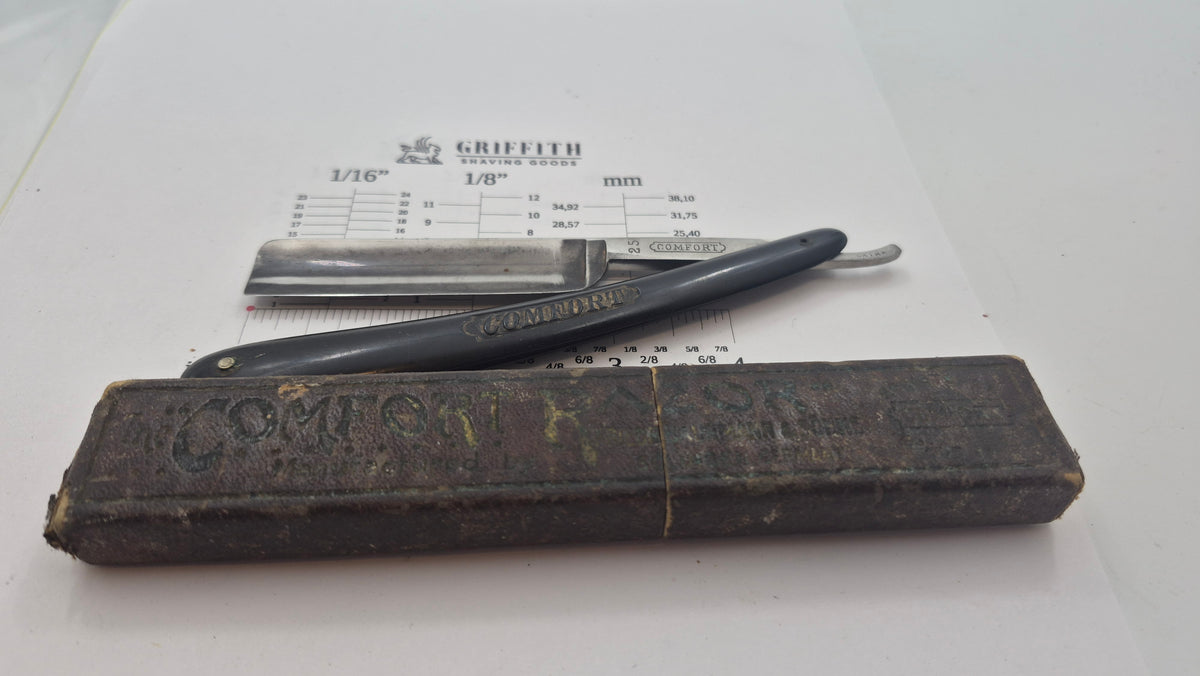 Rasoir droit vintage à restaurer