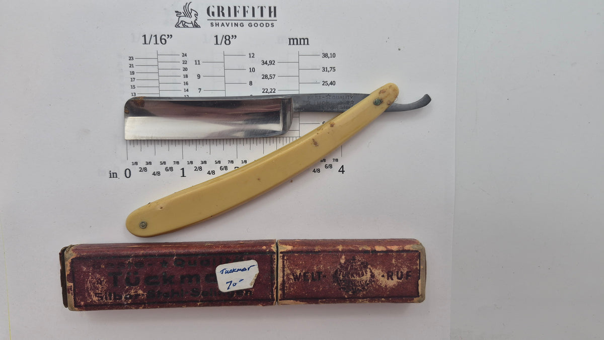 Vintage Tuckmar German Razor for Restoration