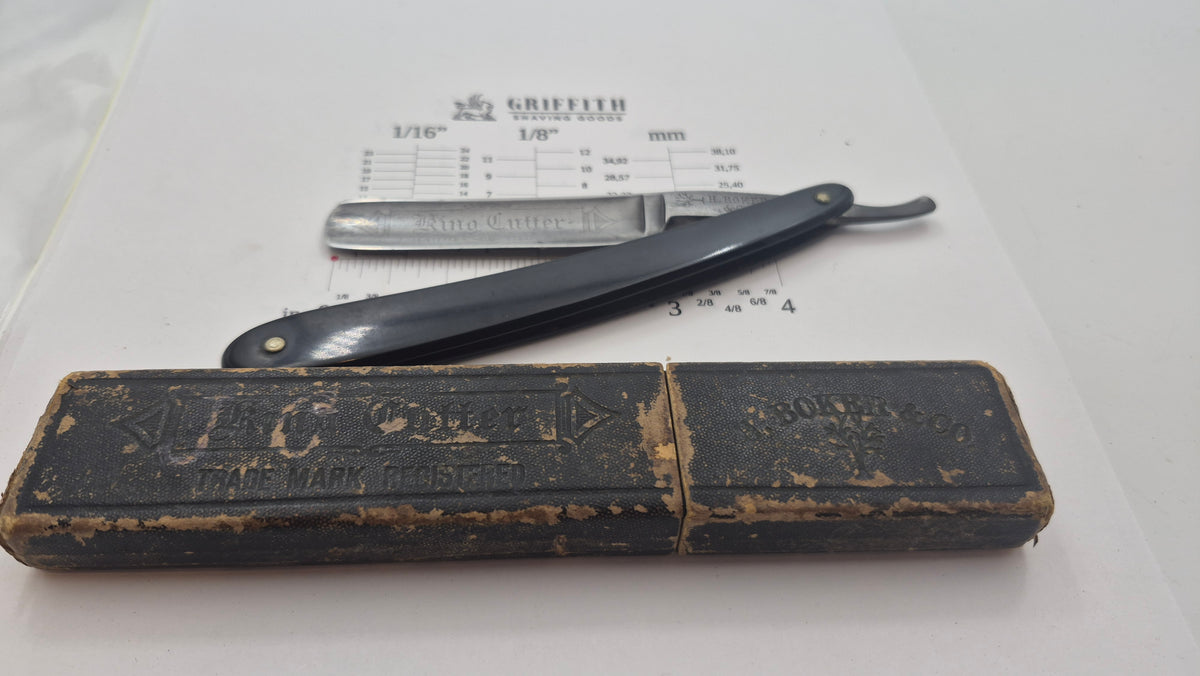 Rasoir droit vintage à restaurer