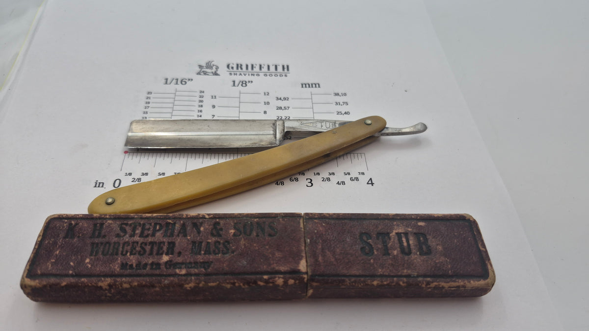 Vintage Stephan & Sons Worcester Made in Germany Razor for Restoration