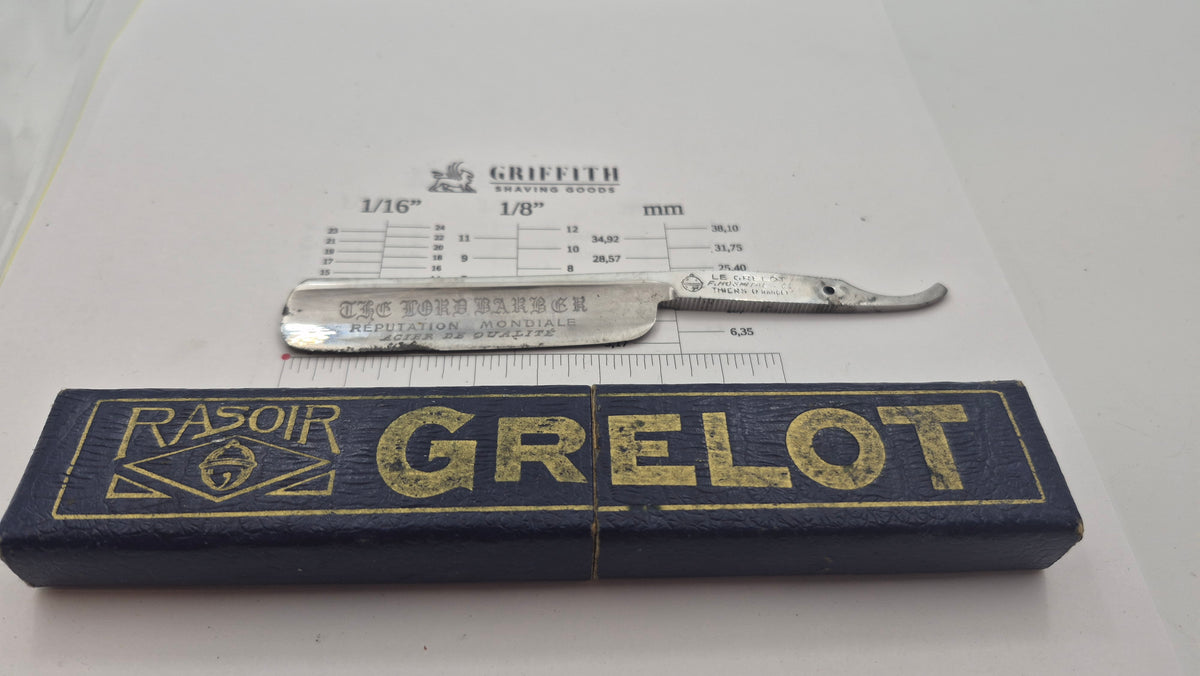 Rasoir droit vintage à restaurer