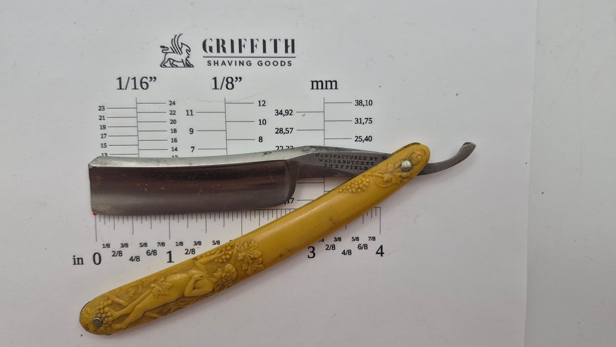 Vintage Wade & Butcher Nude Scales Razor for Restoration