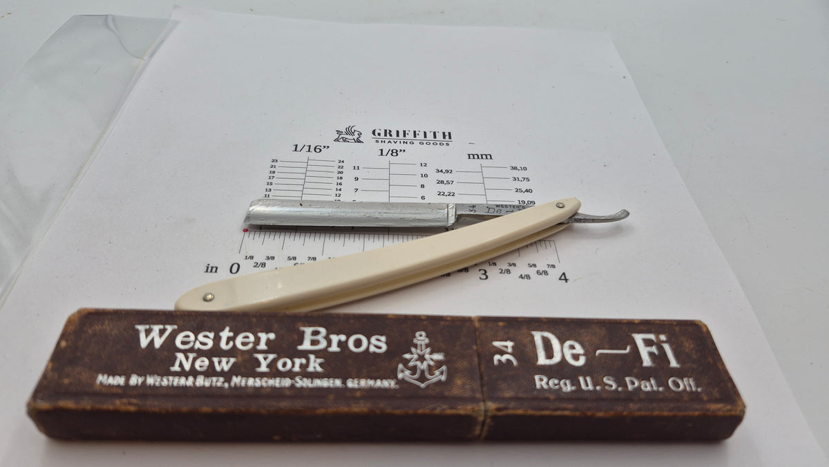 Vintage Wester Bros. De-Fi Razor for Restoration