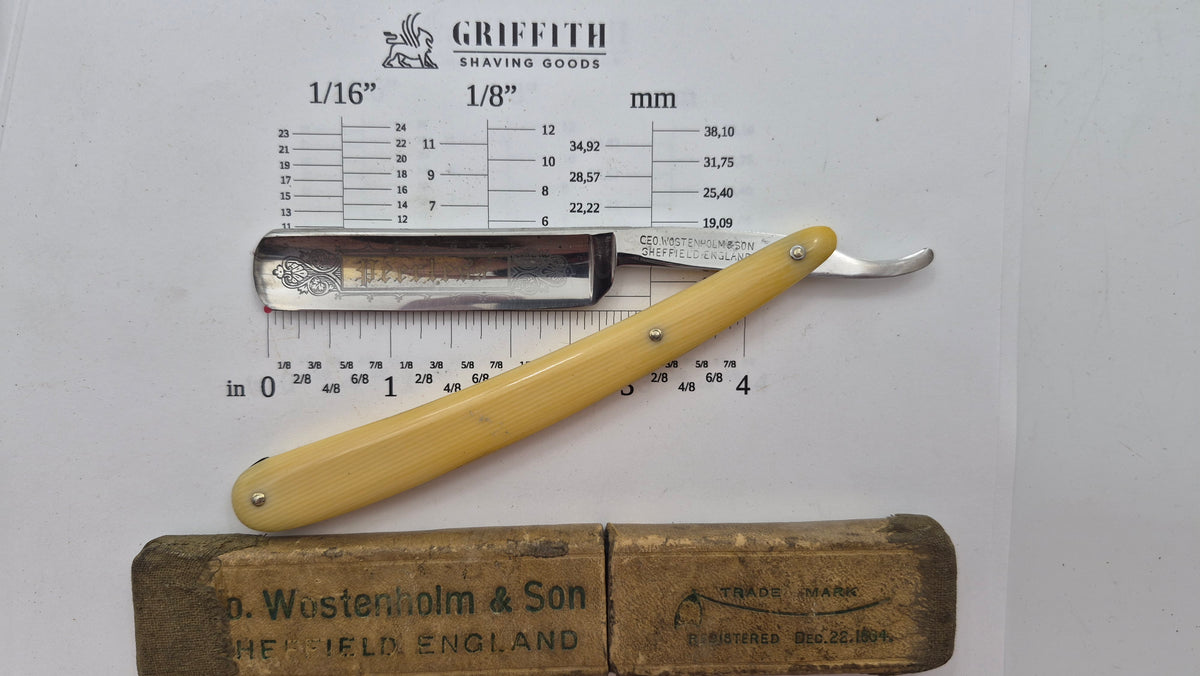 Vintage Wostenholm Sheffield Razor for Restoration