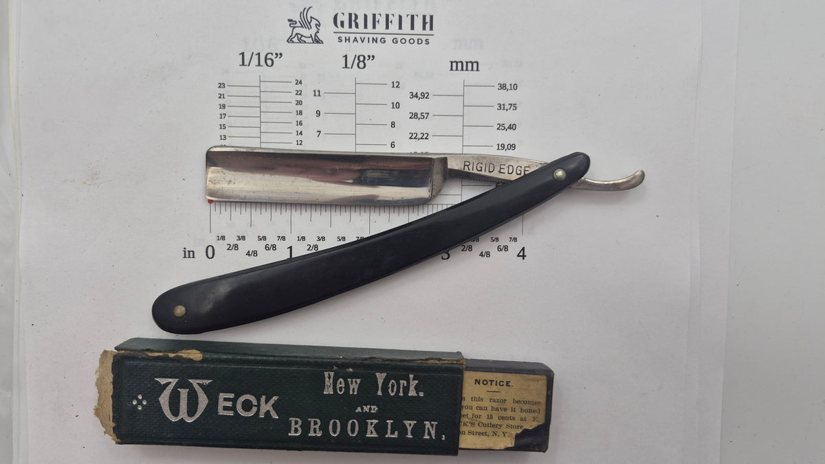 Vintage Weck Rigid Edge Made in Germany Razor for Restoration