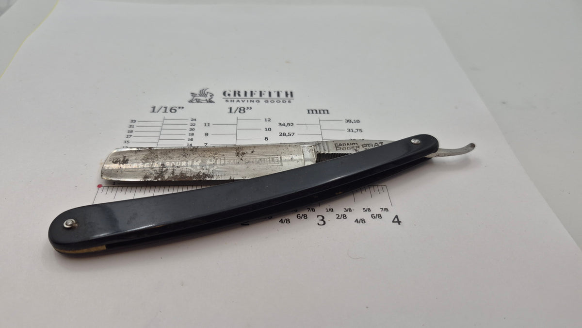 Rasoir droit vintage à restaurer