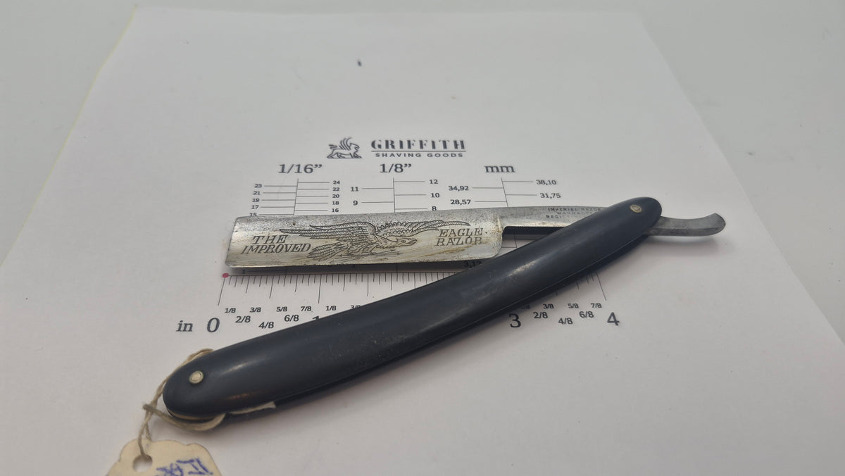 Rasoir droit vintage à restaurer