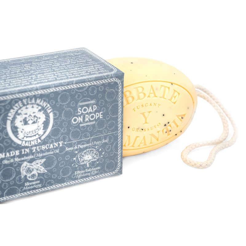 Abbate Y La Mantia - Solid Shower Gel | Saffron, Macadamia, and Poppy Seeds