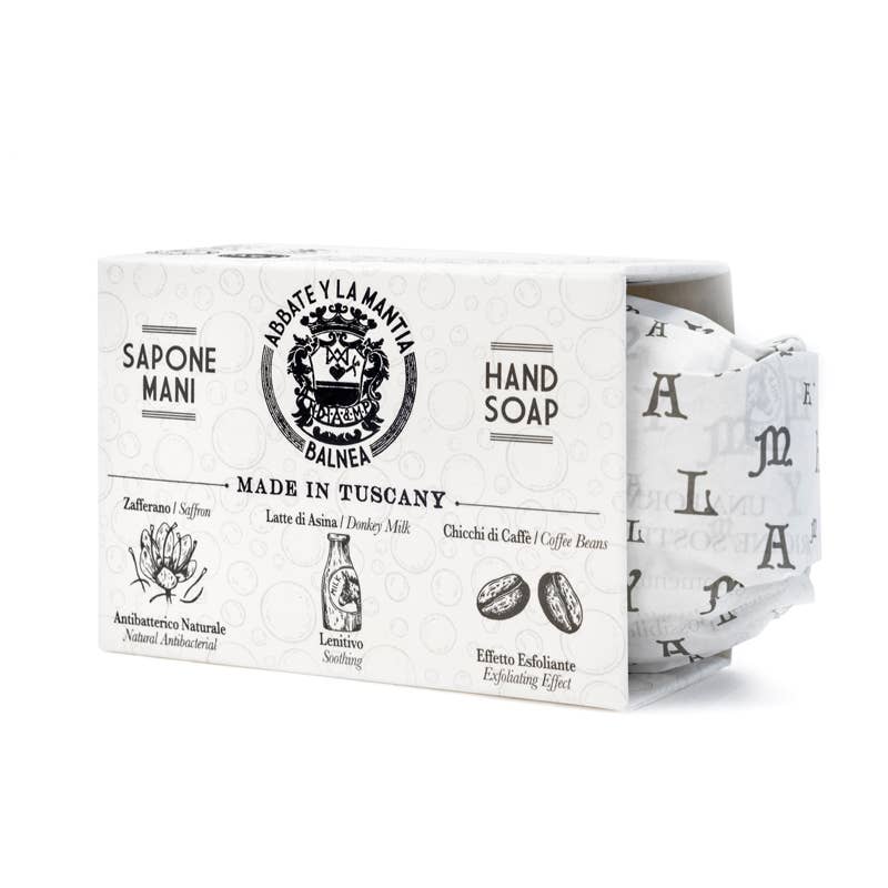Abbate Y La Mantia - Soap | Saffron, Donkey Milk, and Coffee Beans