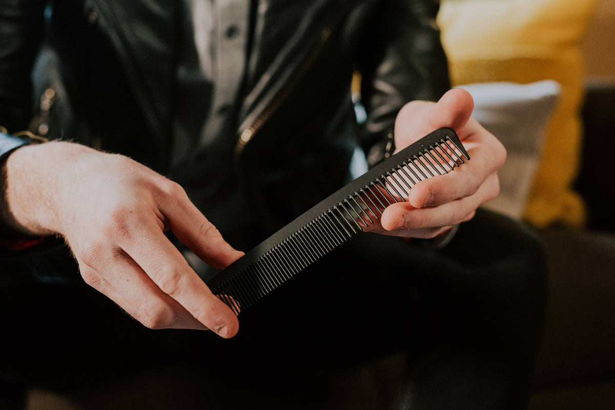 Chicago Comb Co. - Model No. 6 Carbon Fiber Comb