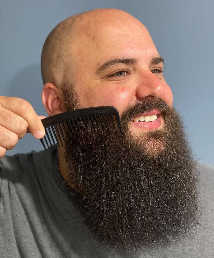 Chicago Comb Co. - Model No. 10 Carbon Fiber Comb