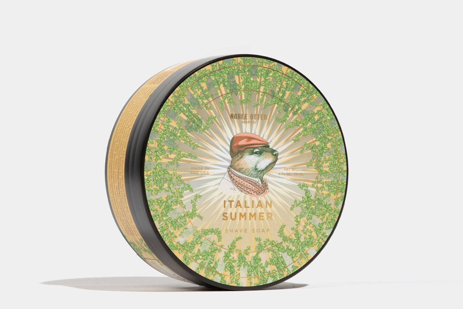 Noble Otter Soap Co. - Italian Summer Shave Soap