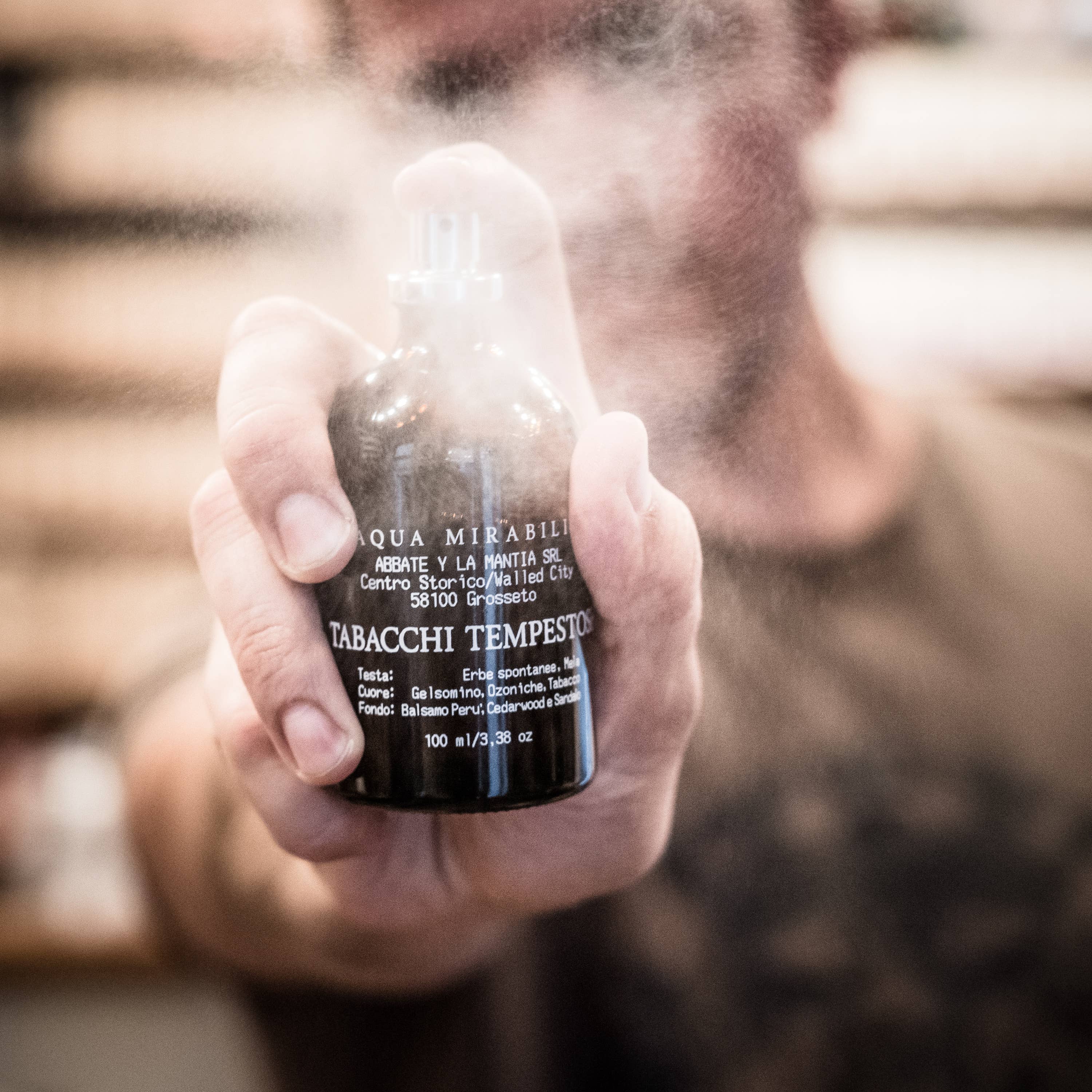 Abbate Y La Mantia - Cologne Water | Stormy Tobacco (100ml/3.4oz)