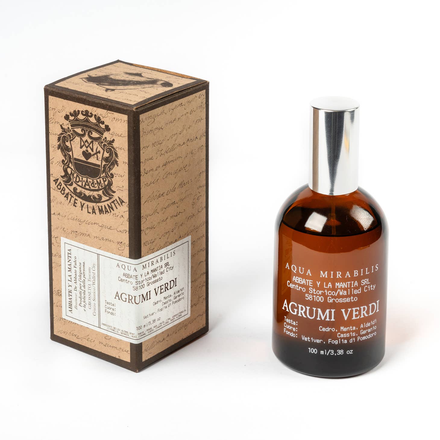 Abbate Y La Mantia - Cologne Water | Green Citrus (100ml/3.4oz)