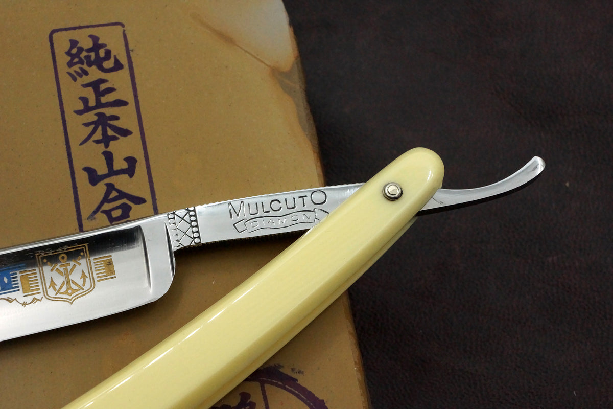 Royal Crown International AMCO Nahezu makellose 11/16 Klinge - Vintage Solingen Rasiermesser - Rasurbereit