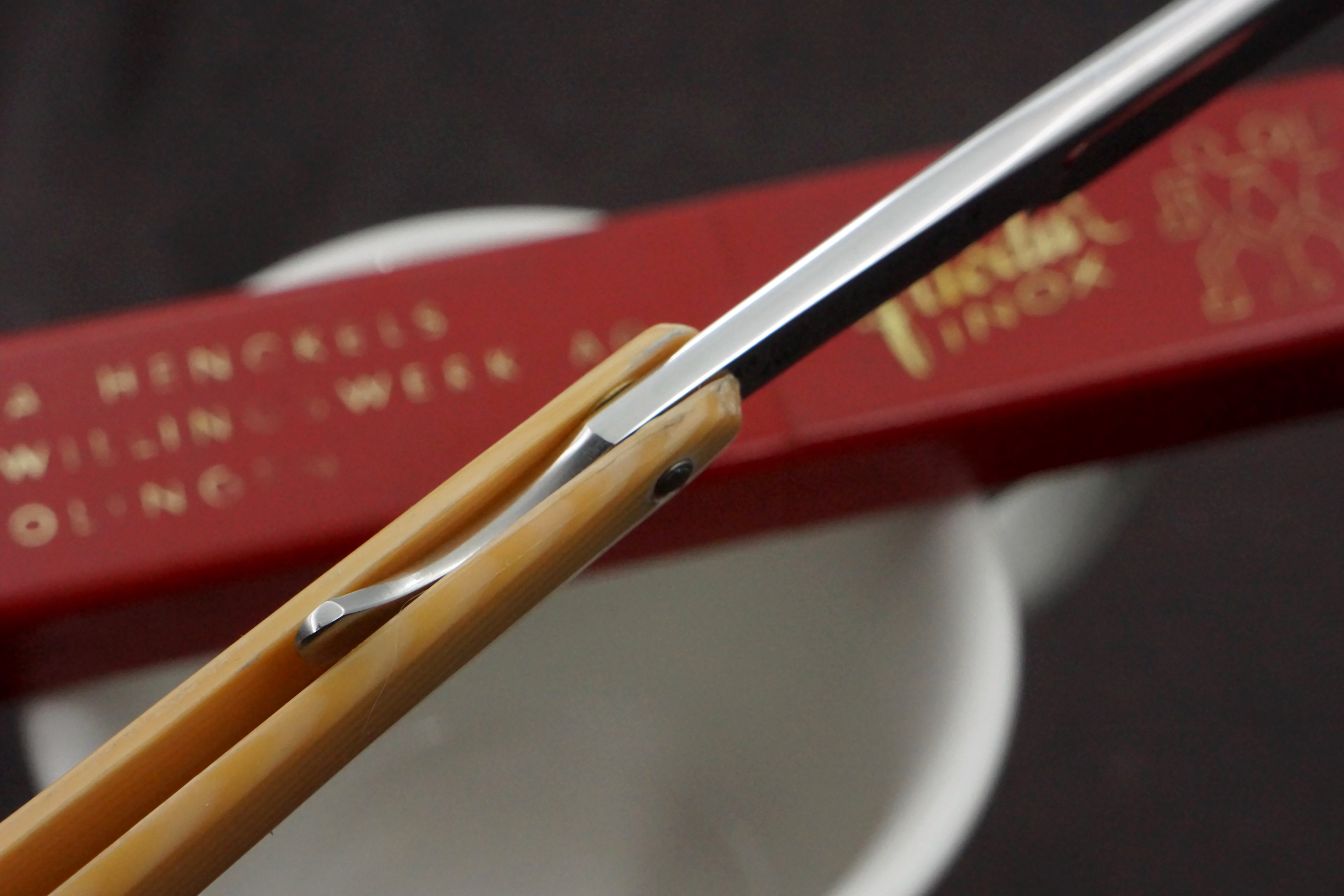 Henckels Friodur 9/16" No. 89 1/2 - Near Pristine Stainless Steel - Solingen Straight Razor - Shave Ready