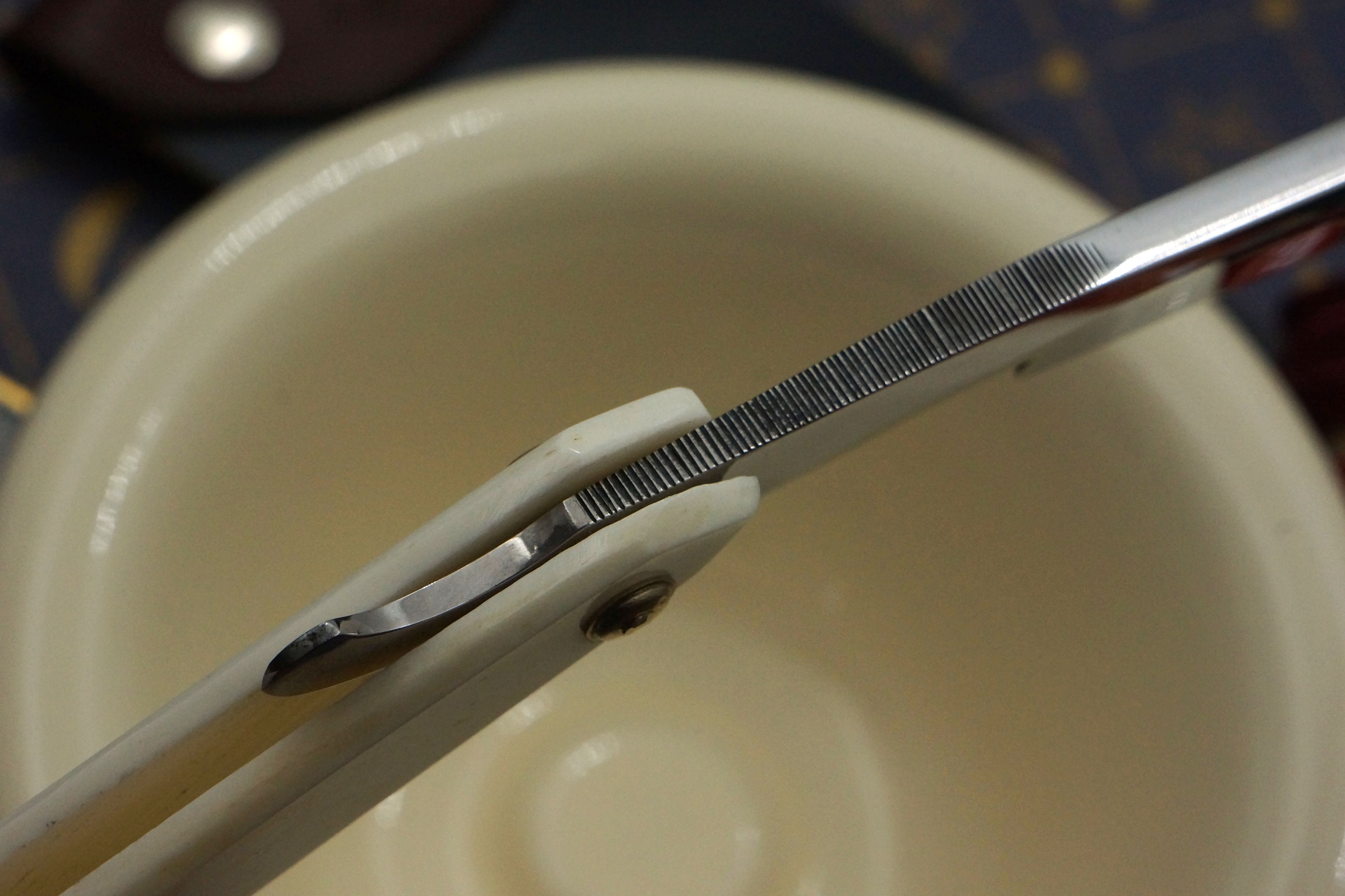 Stenton "Silver Steel" - 6/8 Early 1800s Stubtail with New Bone Scales - Fully Restored Sheffield Straight Razor - Shave Ready
