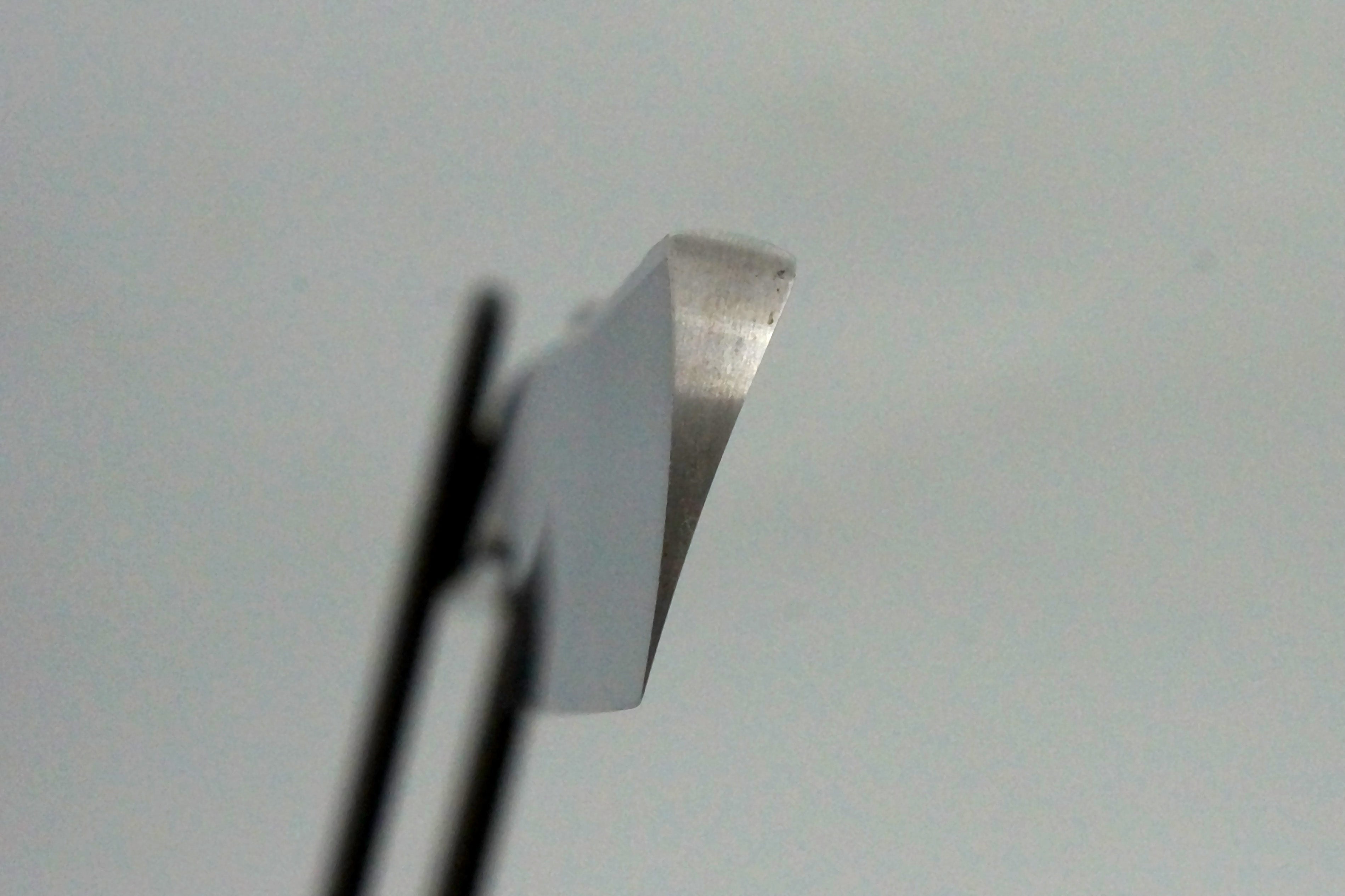 Nate's Straights 11/16 Quarter Hollow Blade with Ebony Scales - Preowned Custom Straight Razor - Shave Ready