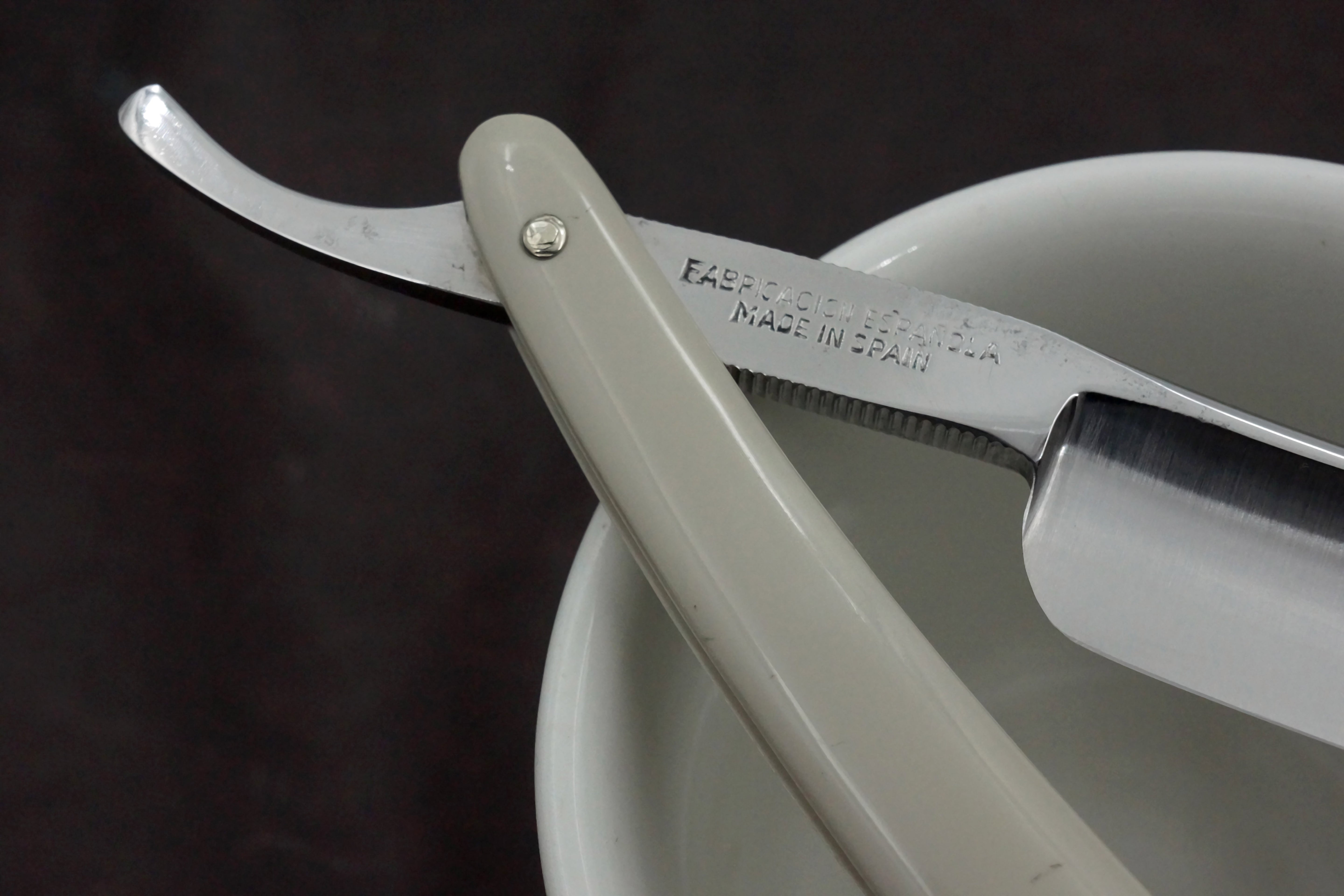 Filarmonica JMP No. 13 Novodur 13/16 Full Hollow Blade - Excellent Restored Vintage Spanish Straight Razor - Shave Ready