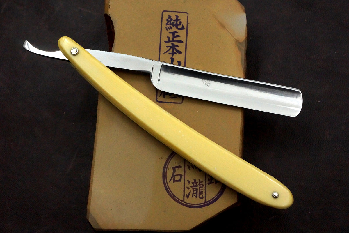 Tennis No. 80 - 9/16 Full Hollow Blade - Restored Vintage Solingen Straight Razor - Shave Ready