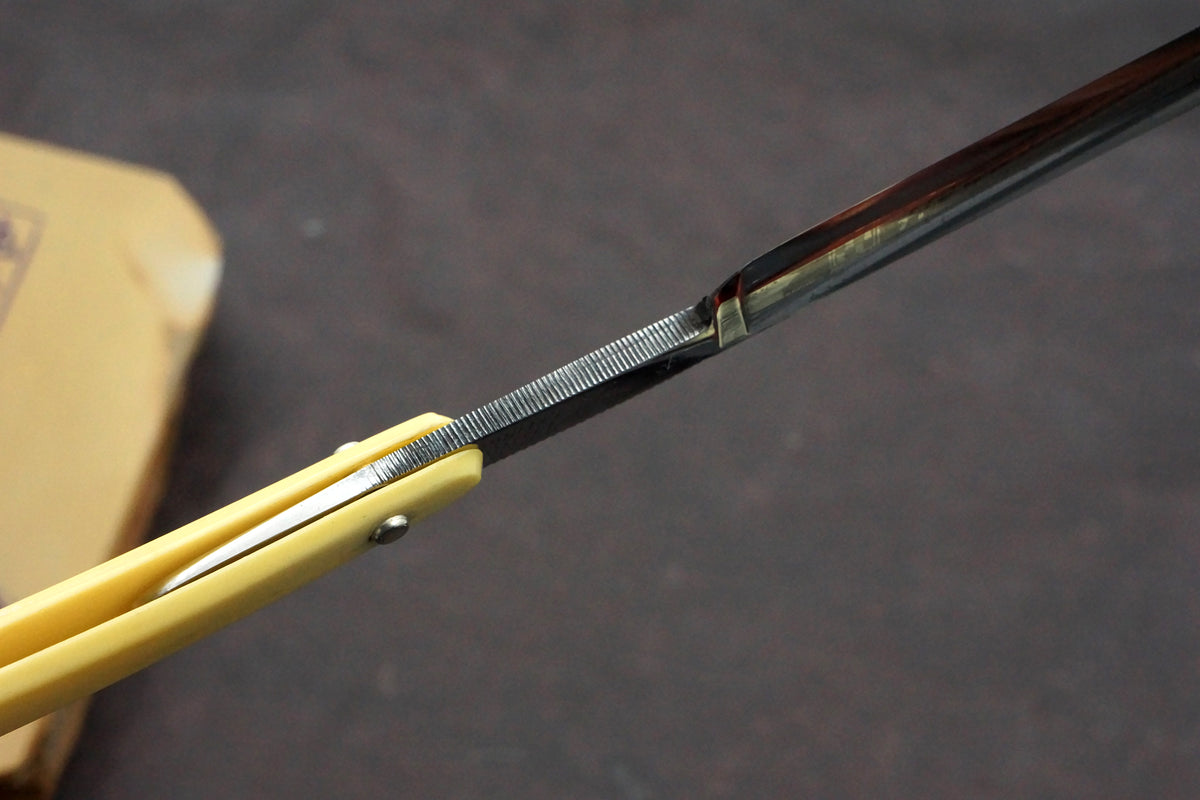 Tennis No. 80 - 9/16 Full Hollow Blade - Restored Vintage Solingen Straight Razor - Shave Ready