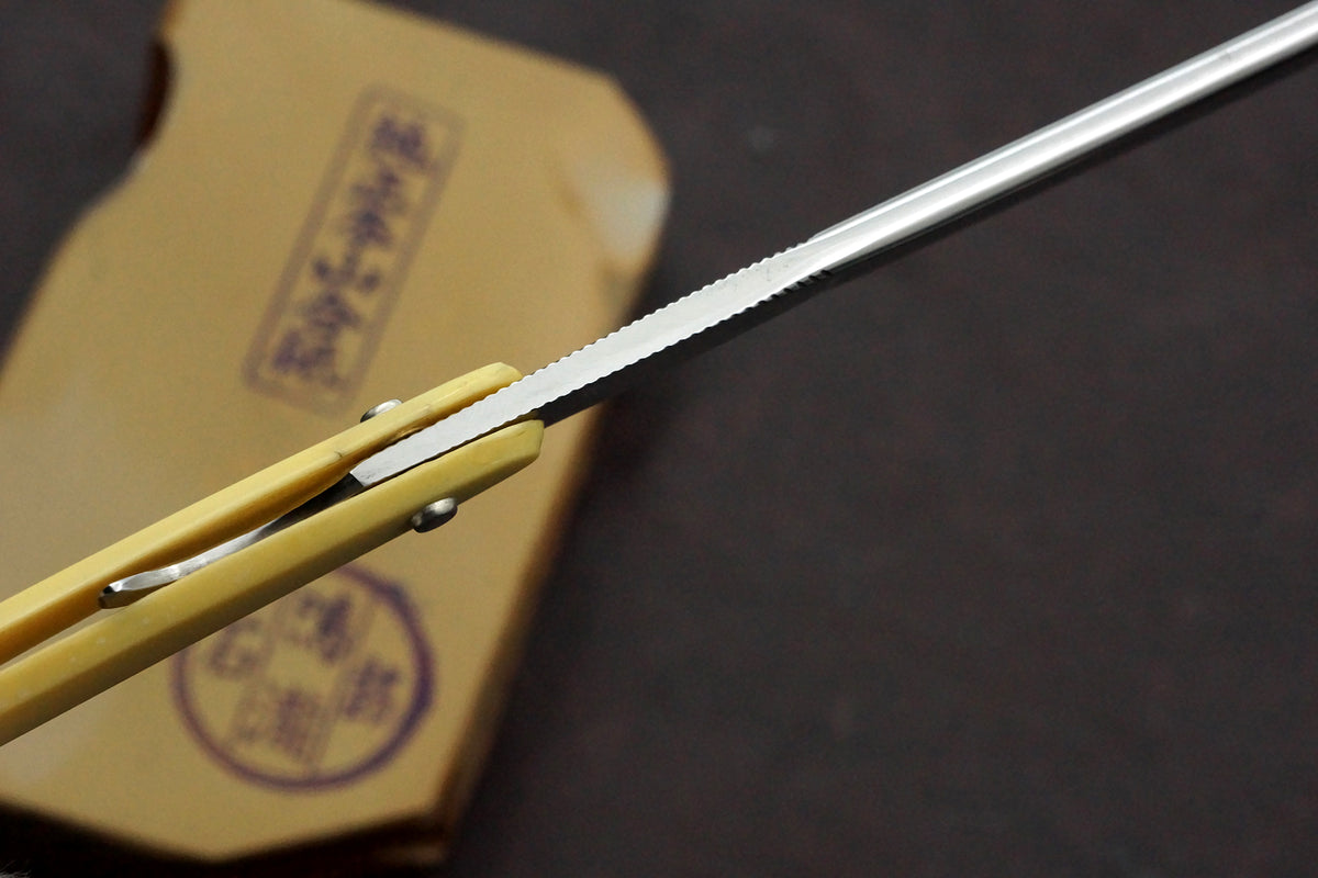Tennis No. 80 - 9/16 Full Hollow Blade - Restored Vintage Solingen Straight Razor - Shave Ready
