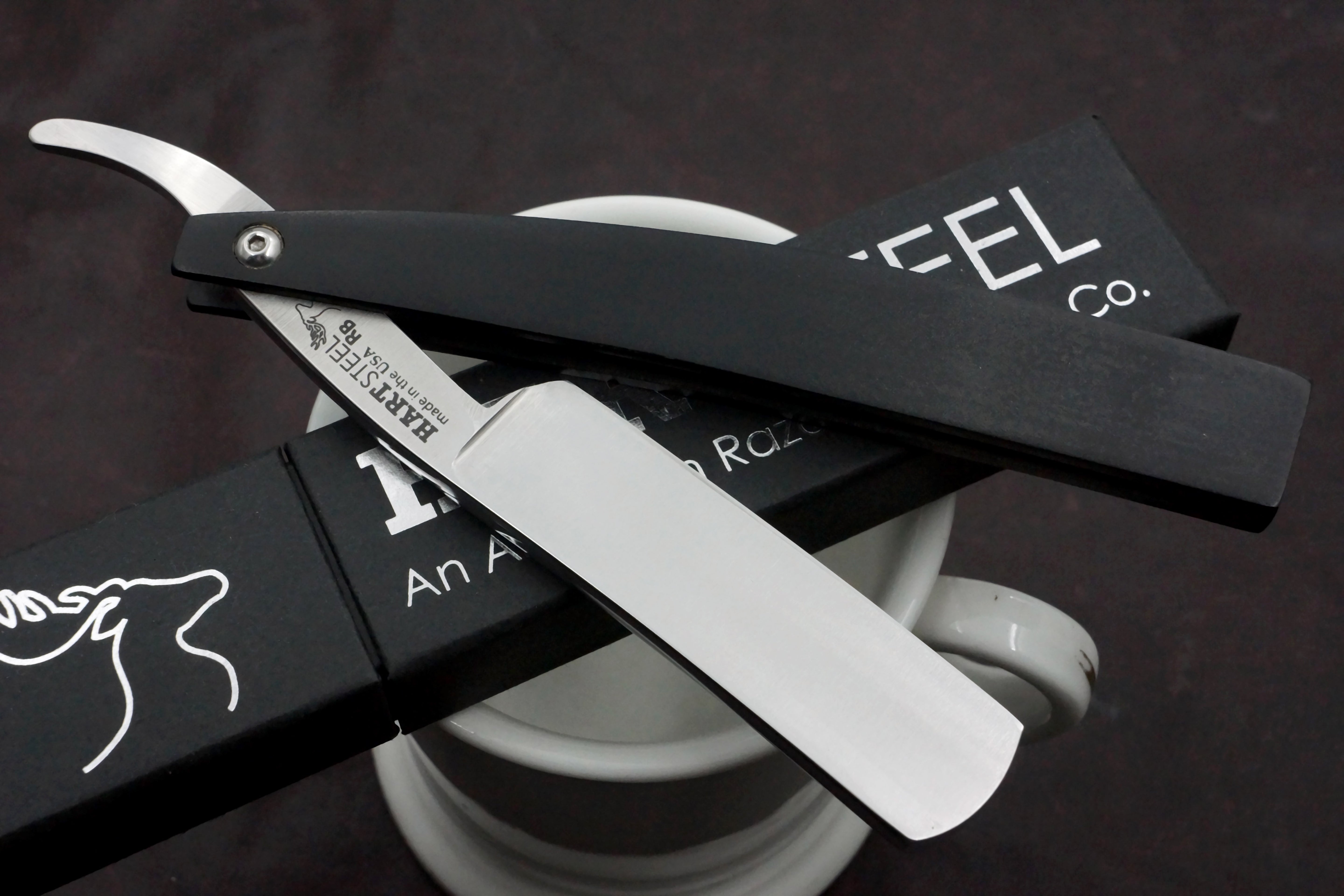 Hart Steel 13/16 Near Wedge - Excellent Preowned USA Straight Razor - Shave Ready